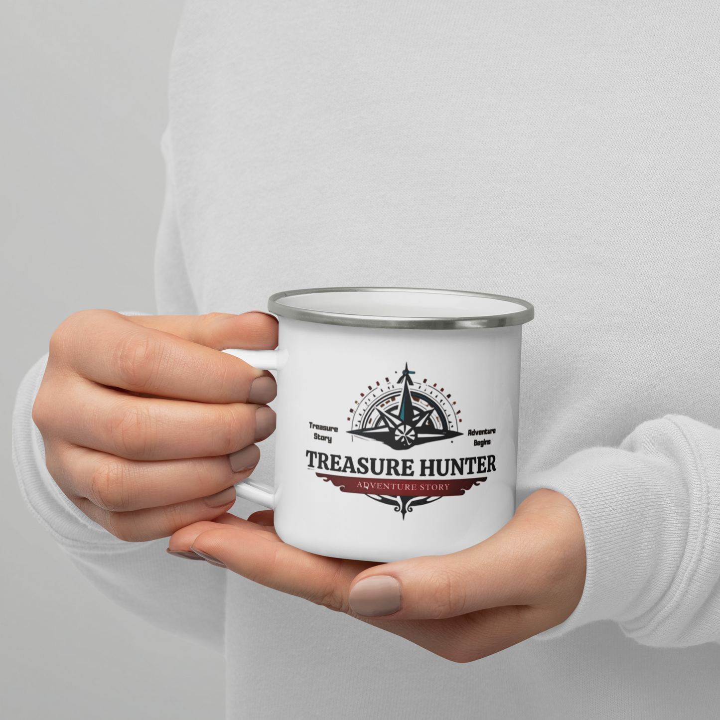Enamel Mug Treasure Hunter