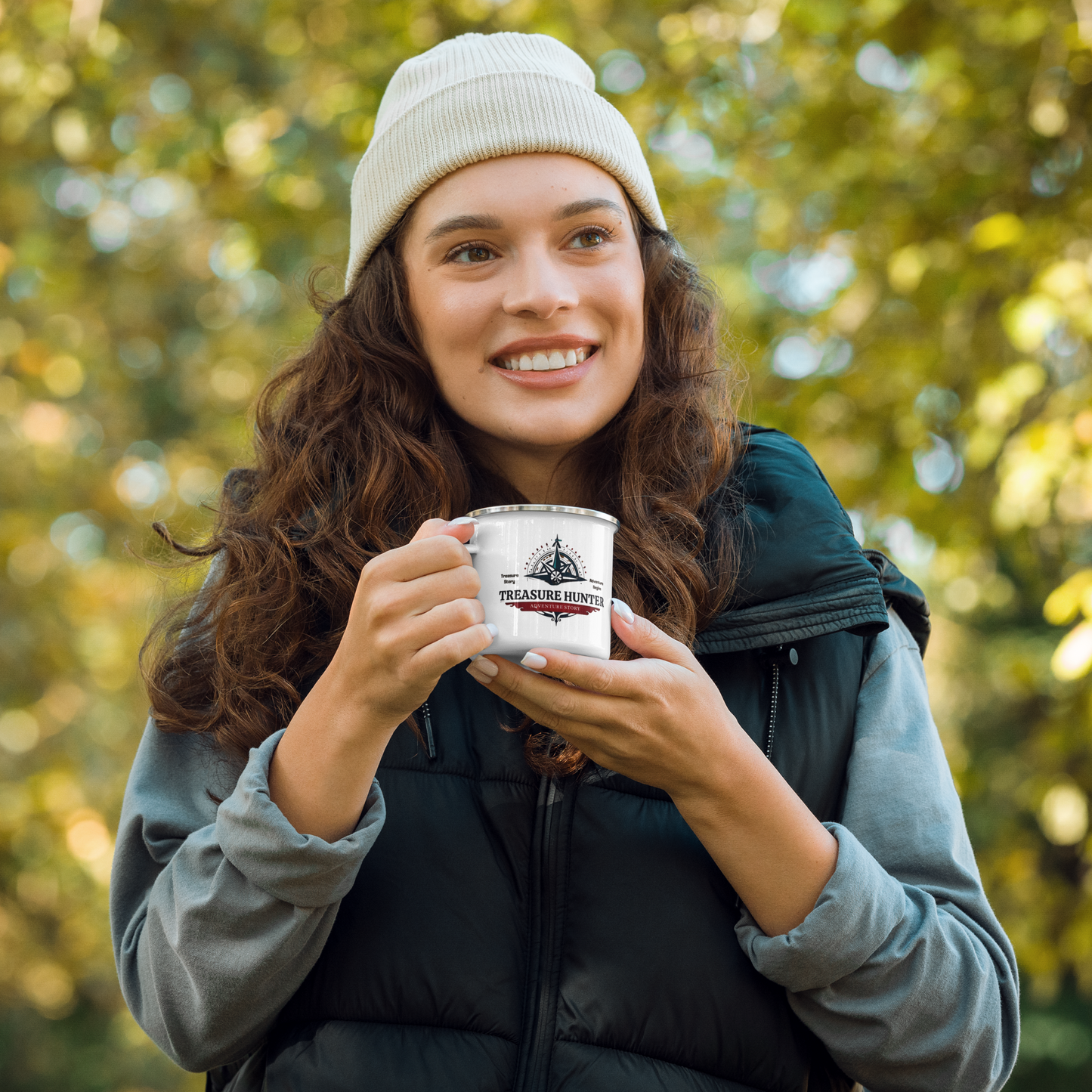 Enamel Mug Treasure Hunter