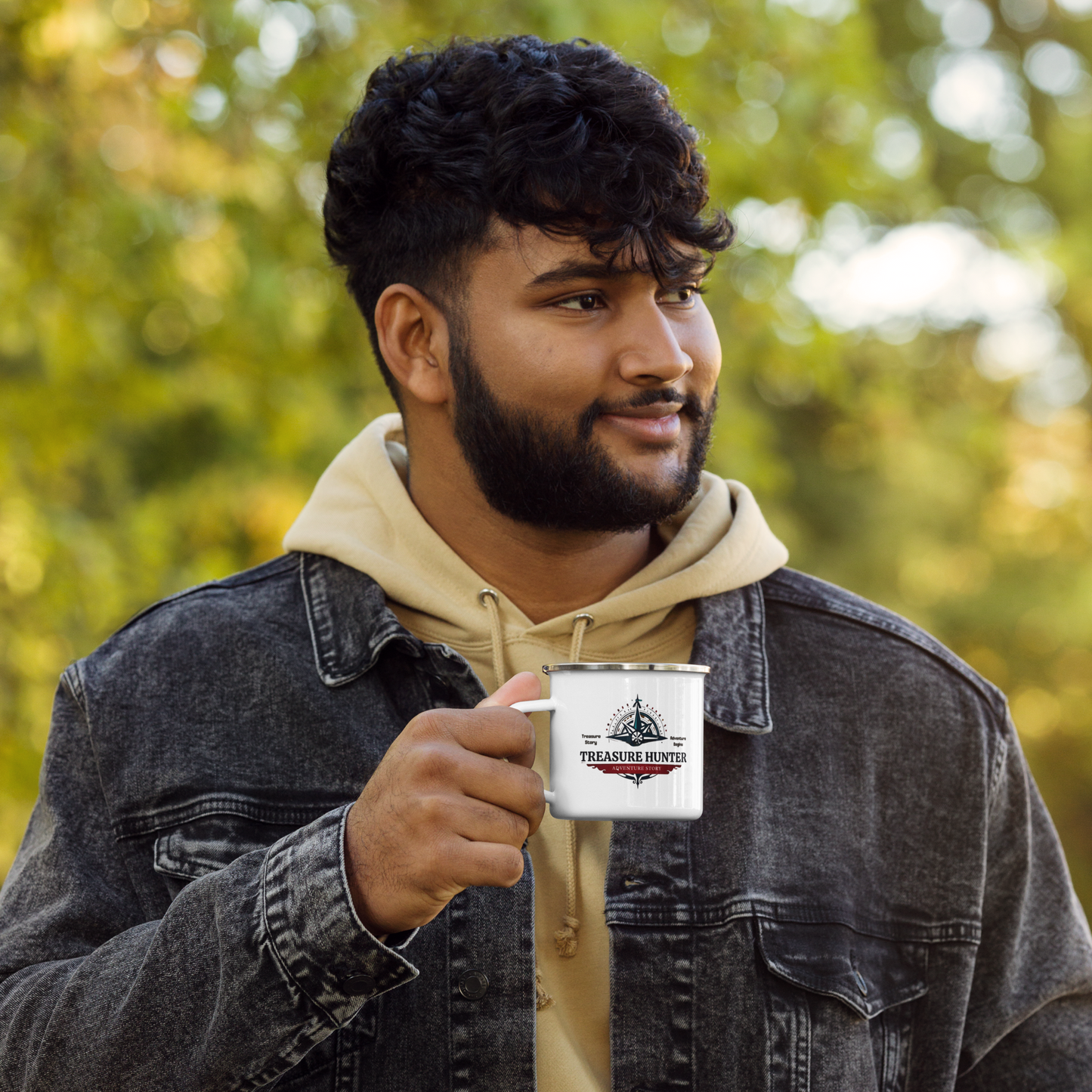Enamel Mug Treasure Hunter