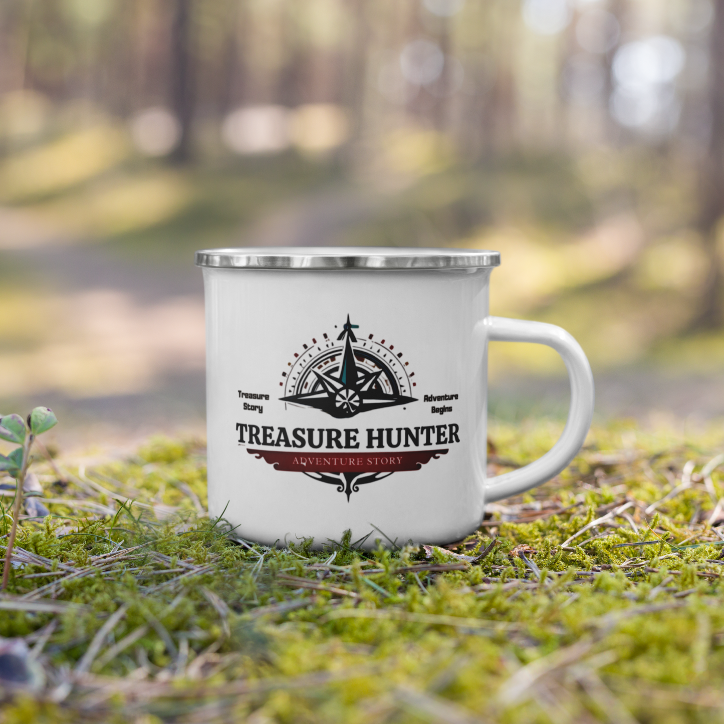 Enamel Mug Treasure Hunter