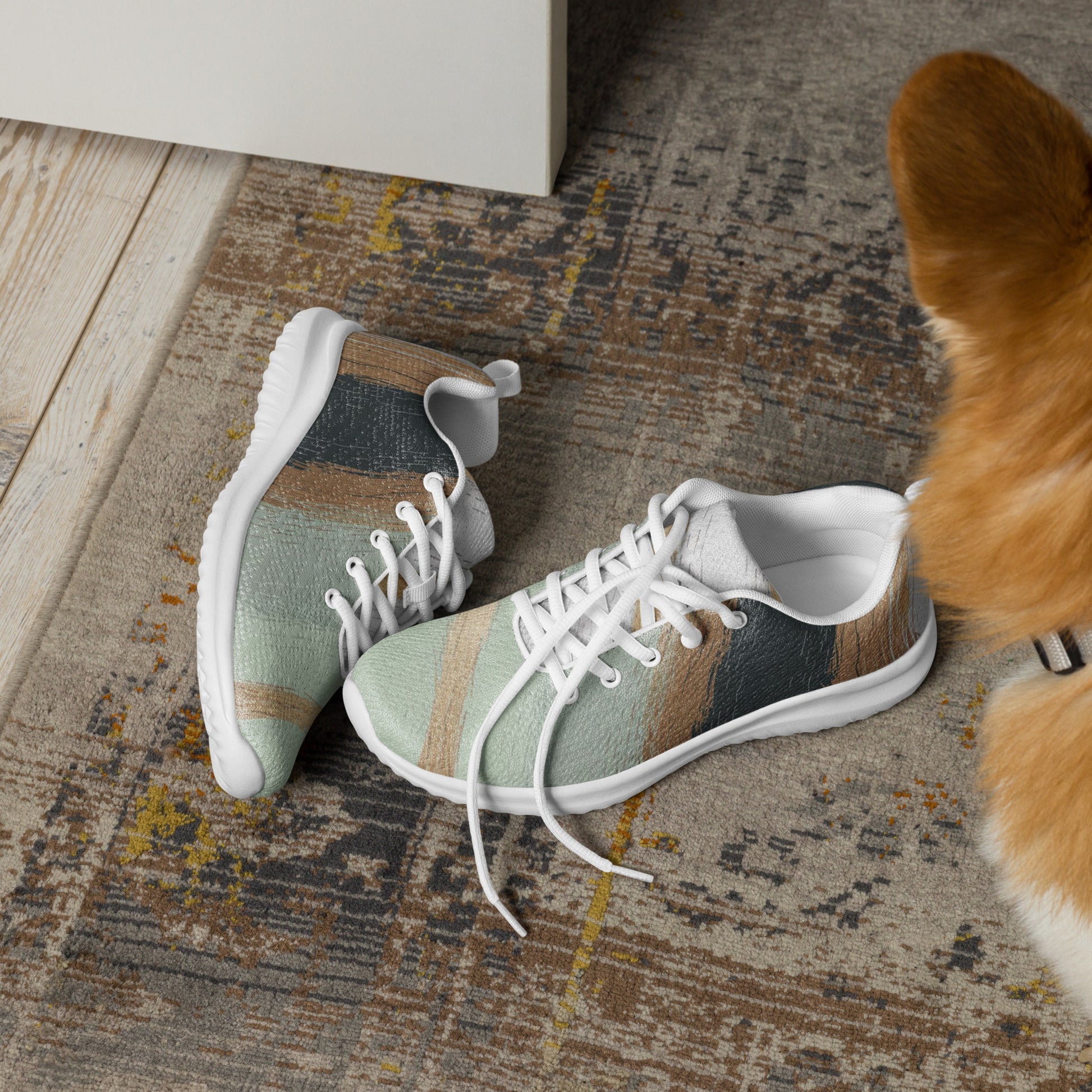 Men’s athletic shoes Abstract Waves