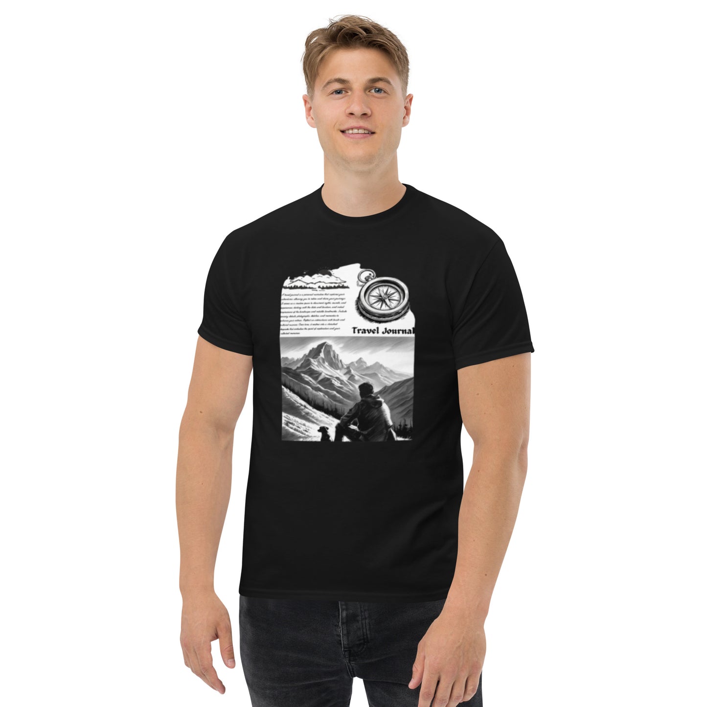Mountains Unisex Classic Tee - Mountain Design T-Shirt