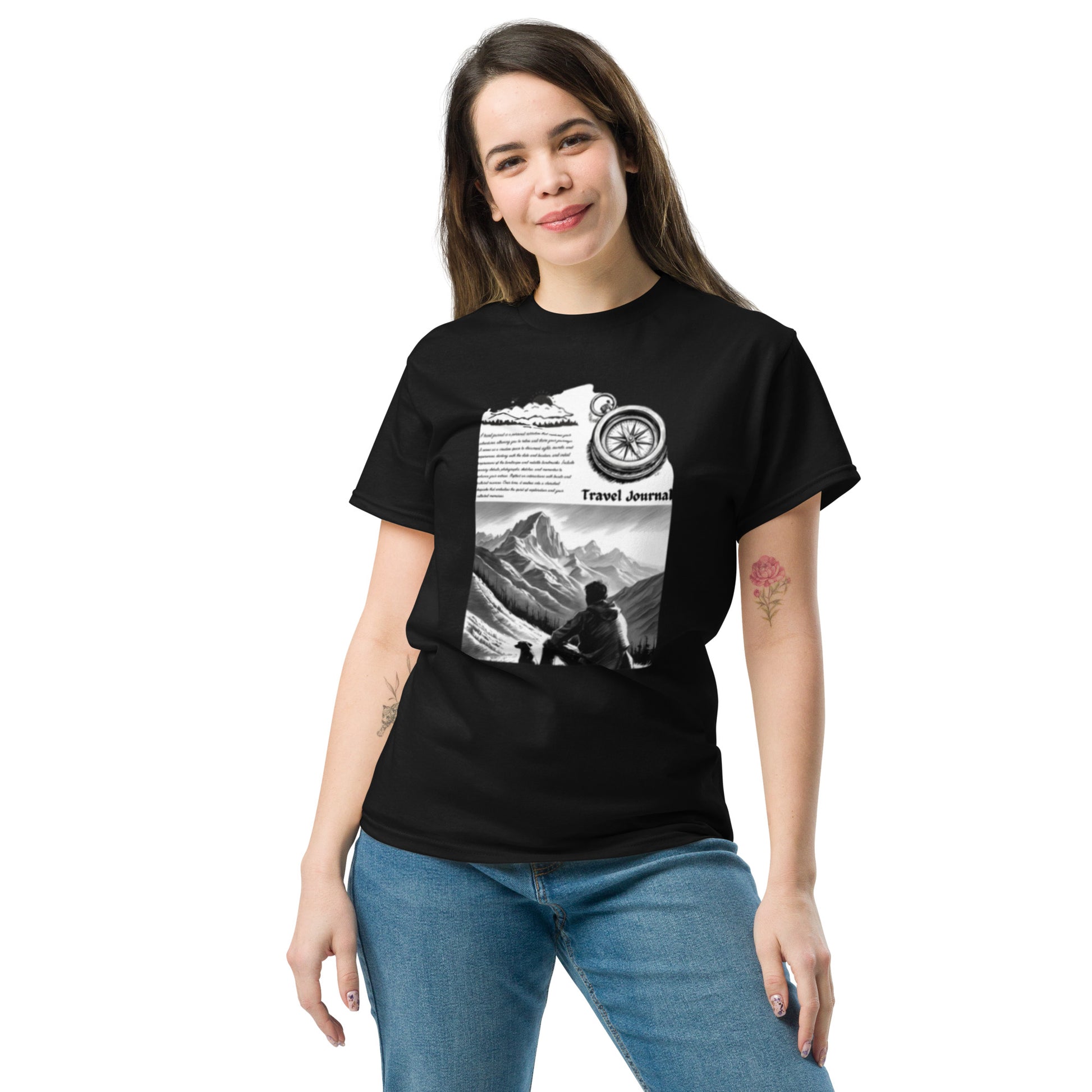 Mountains Unisex Classic Tee - Mountain Design T-Shirt
