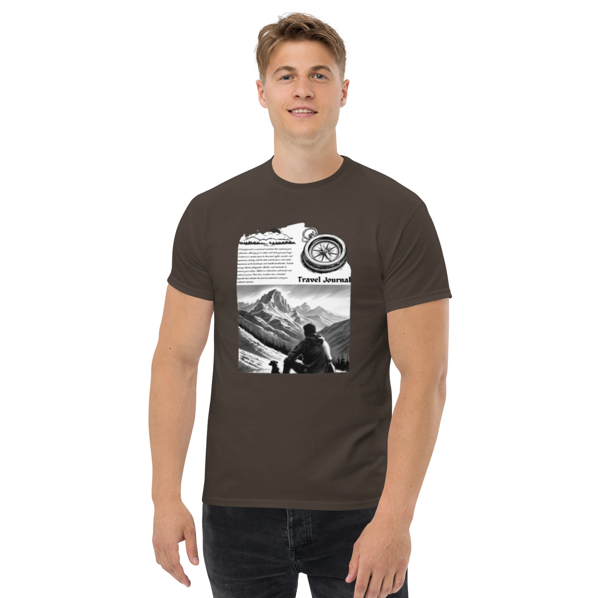 Mountains Unisex Classic Tee - Mountain Design T-Shirt