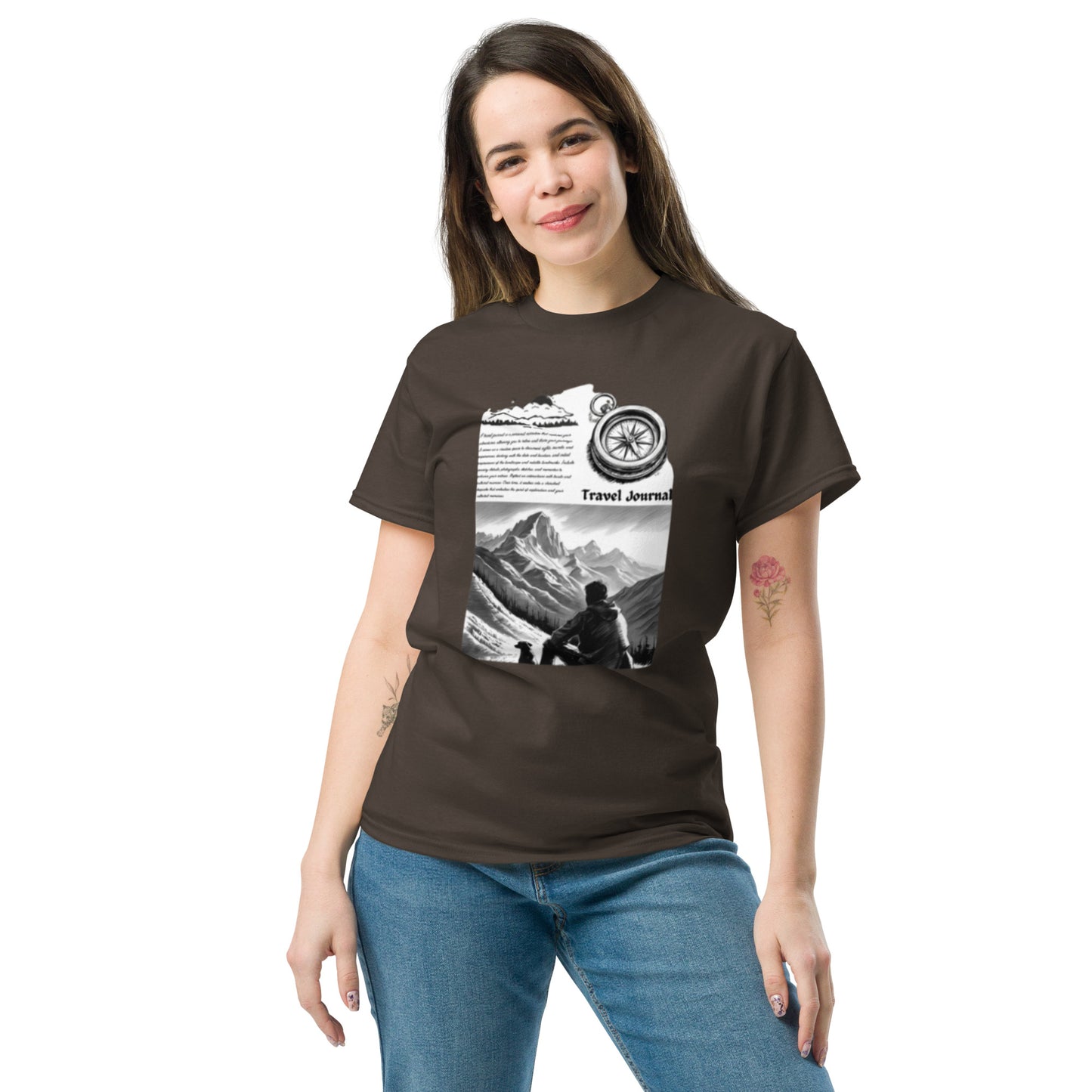 Mountains Unisex Classic Tee - Mountain Design T-Shirt