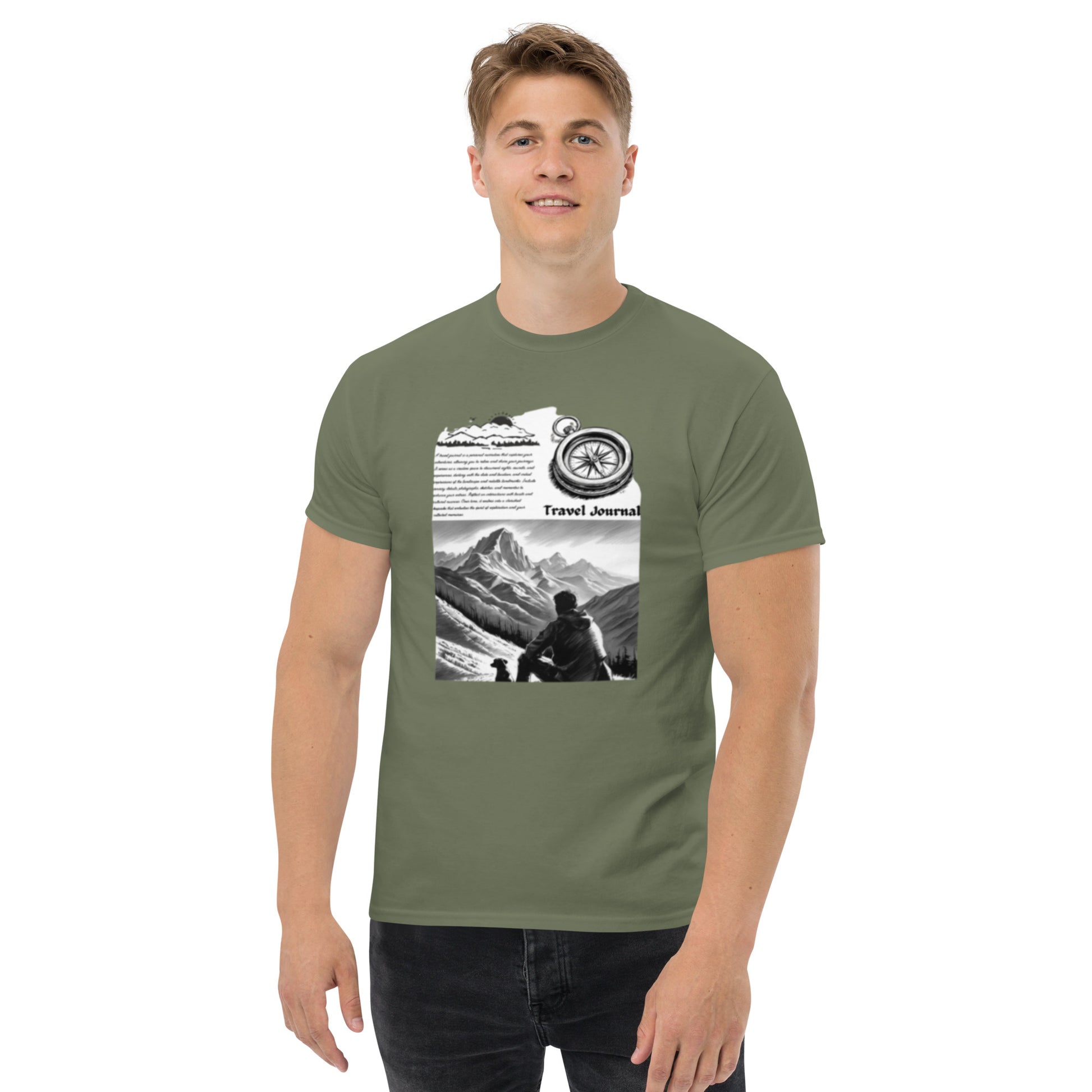 Mountains Unisex Classic Tee - Mountain Design T-Shirt