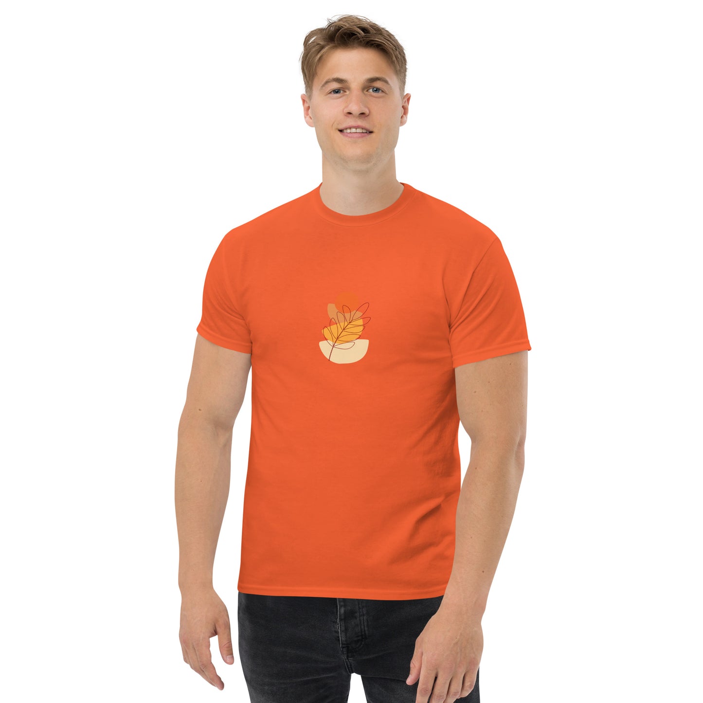 Orange Unisex Classic T-Shirt - Comfortable Cotton Tee
