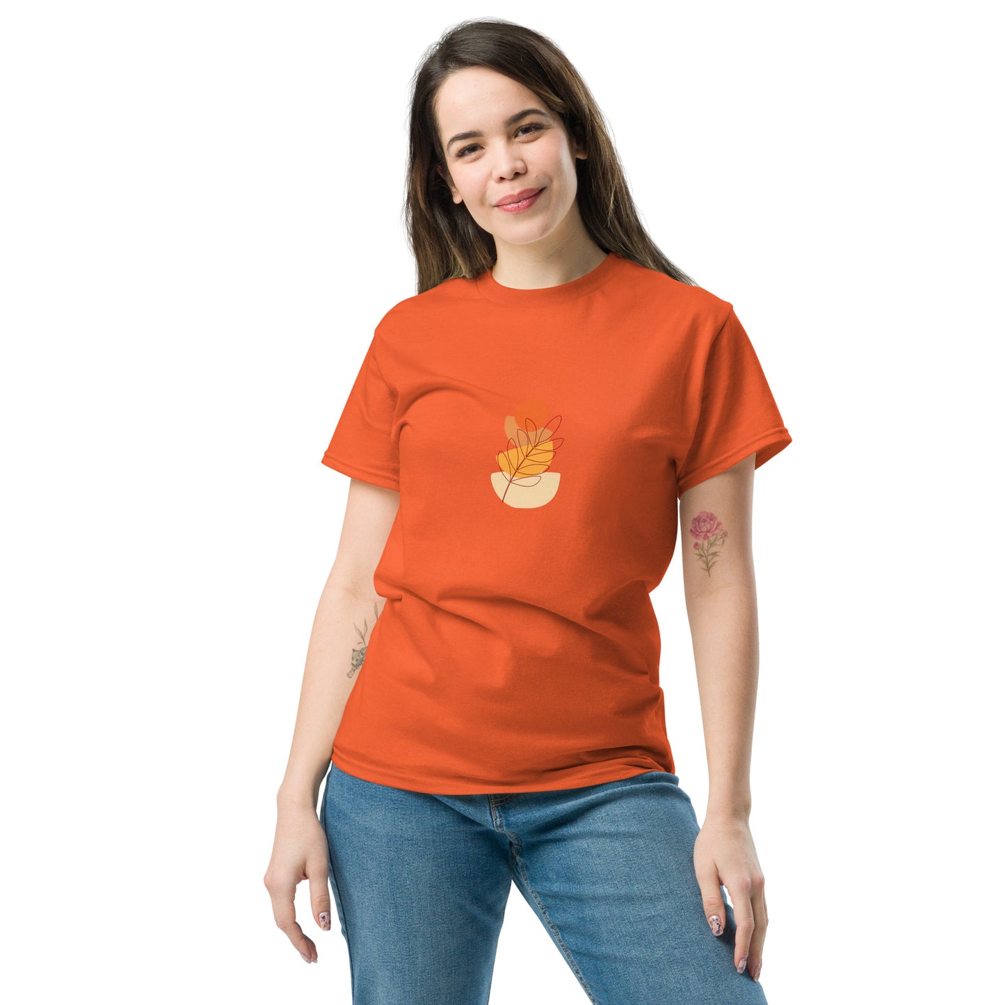Orange Unisex Classic T-Shirt - Comfortable Cotton Tee