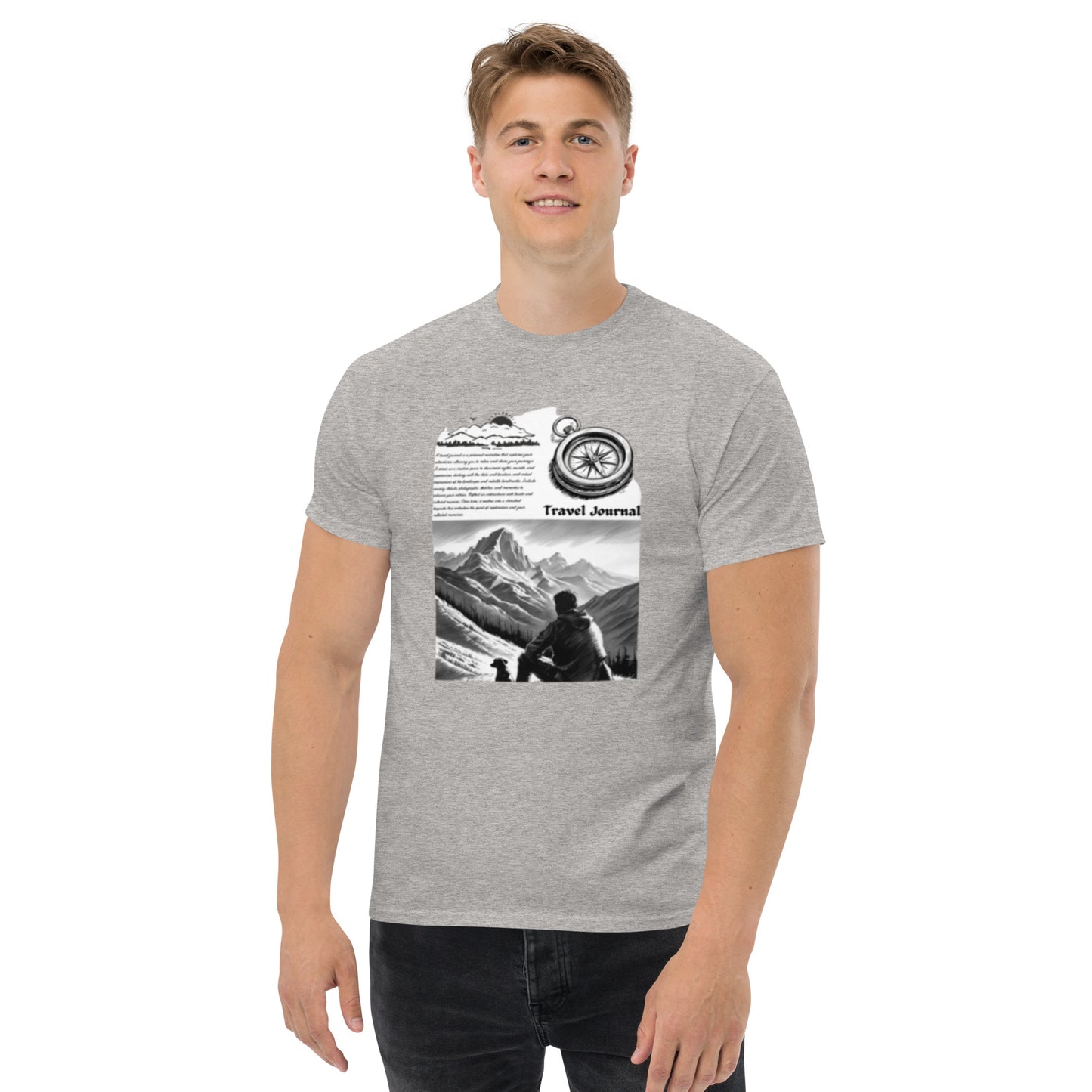 Mountains Unisex Classic Tee - Mountain Design T-Shirt