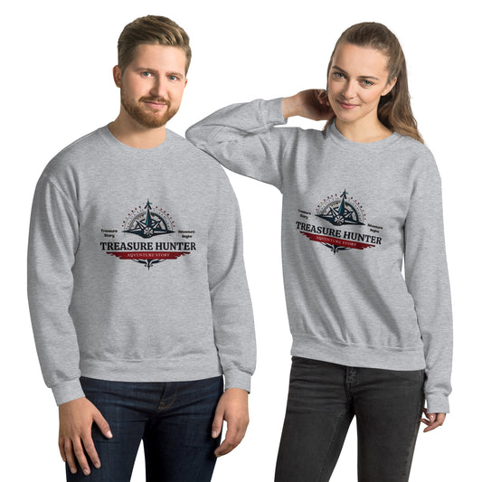 Unisex Sweatshirt Treasure Hunter - Adventure Comfort Wear