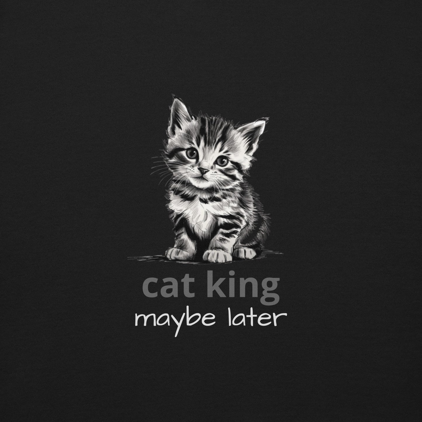 Cute Cat Unisex Premium Sweatshirt - Adorable Feline Design