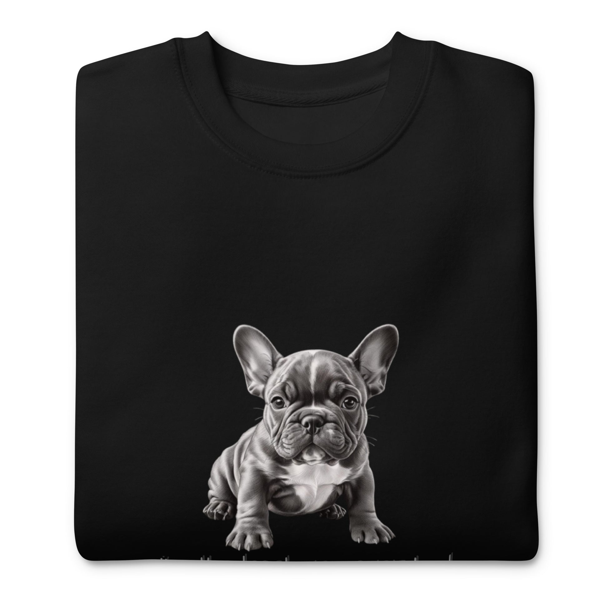 Pug Unisex Premium Sweatshirt - Cute Pug Design Hoodie