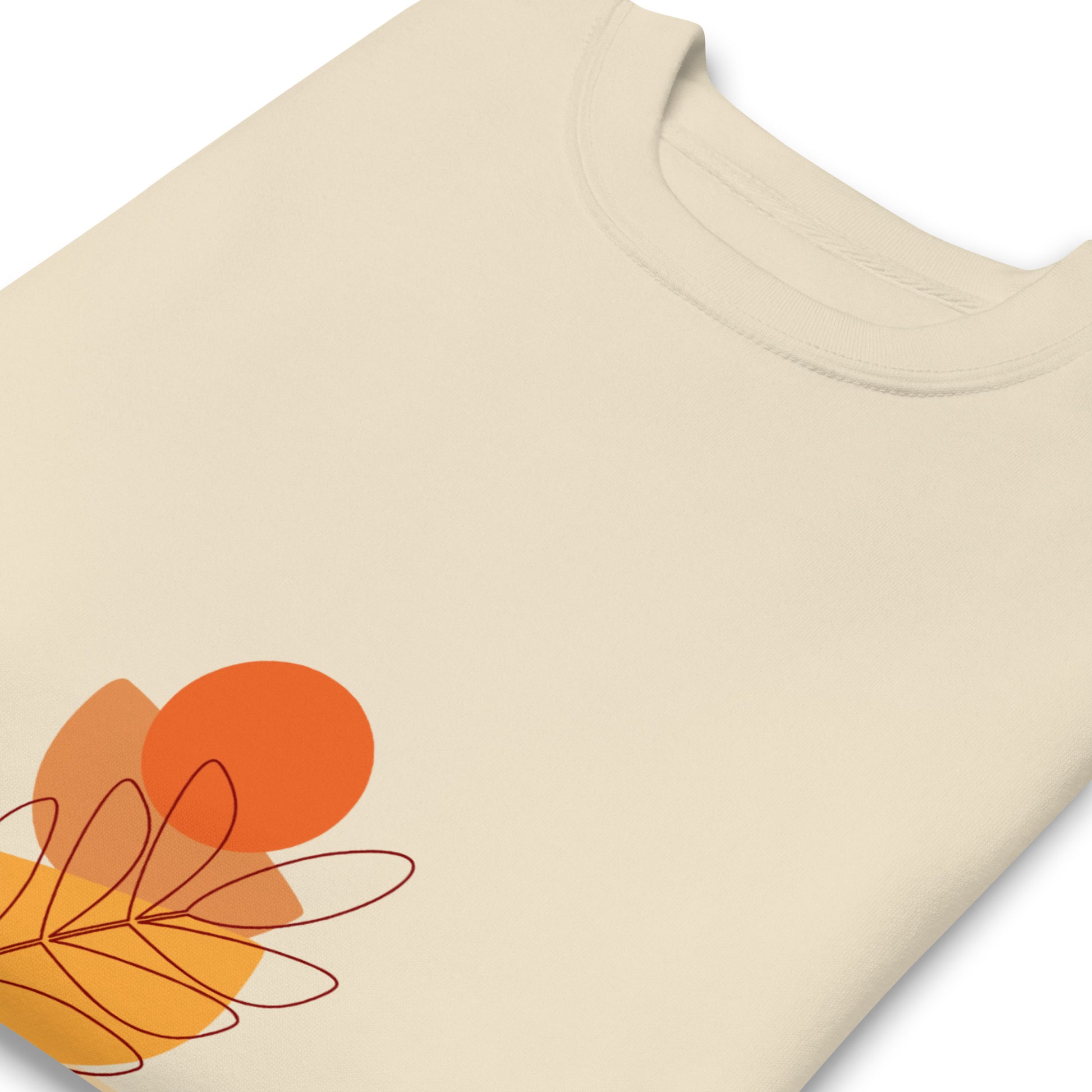 Orange Unisex Premium Sweatshirt