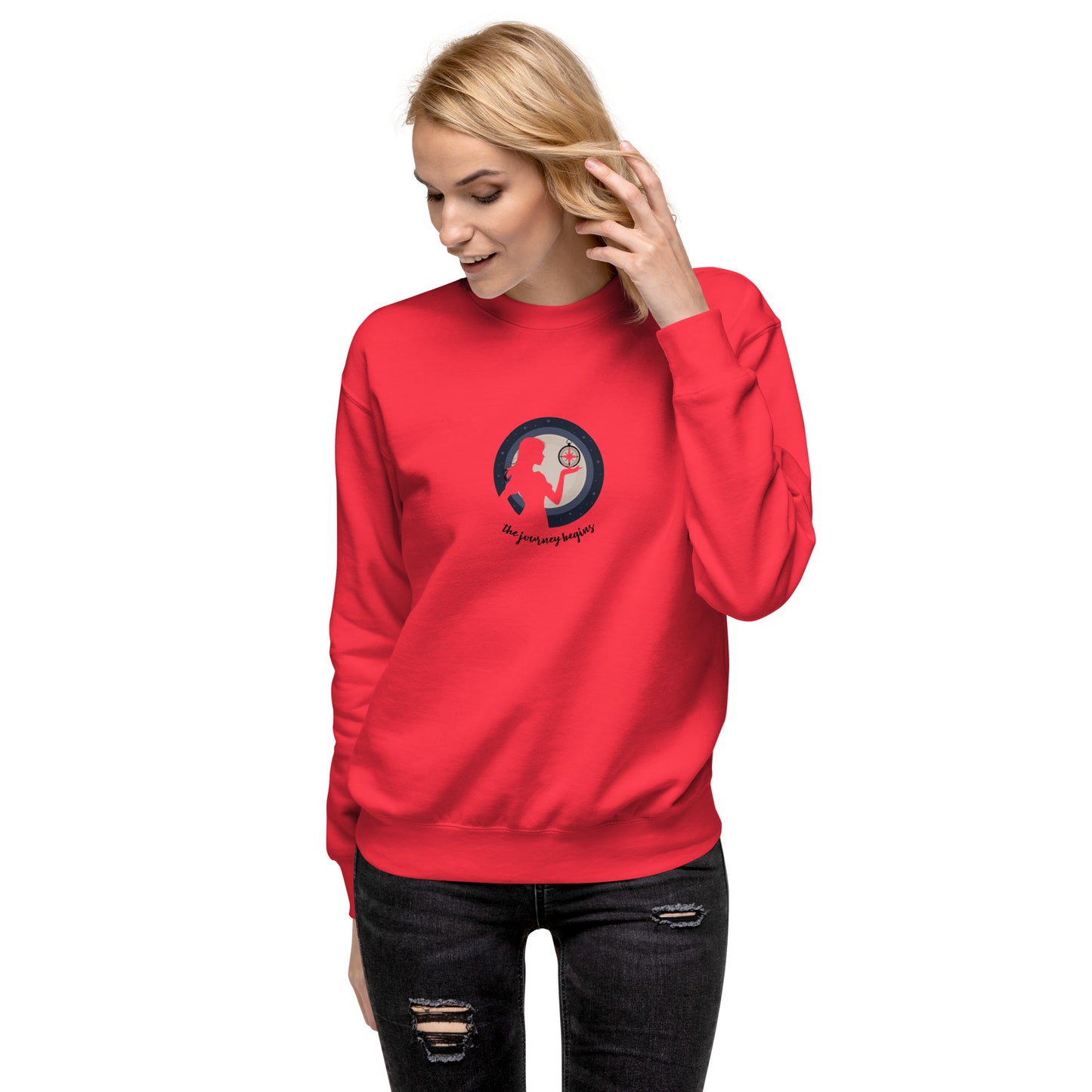 Woman Premium Unisex Sweatshirt - Comfortable Cotton Blend