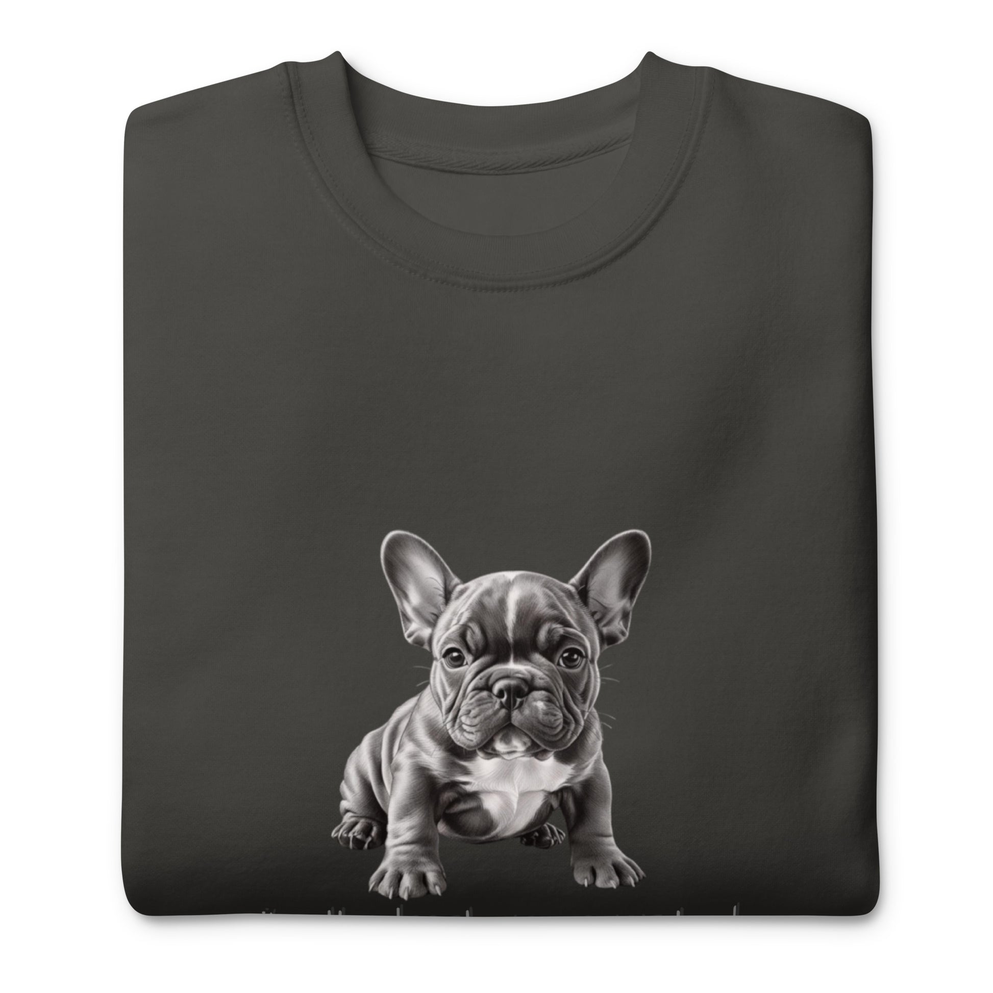 Pug Unisex Premium Sweatshirt - Cute Pug Design Hoodie
