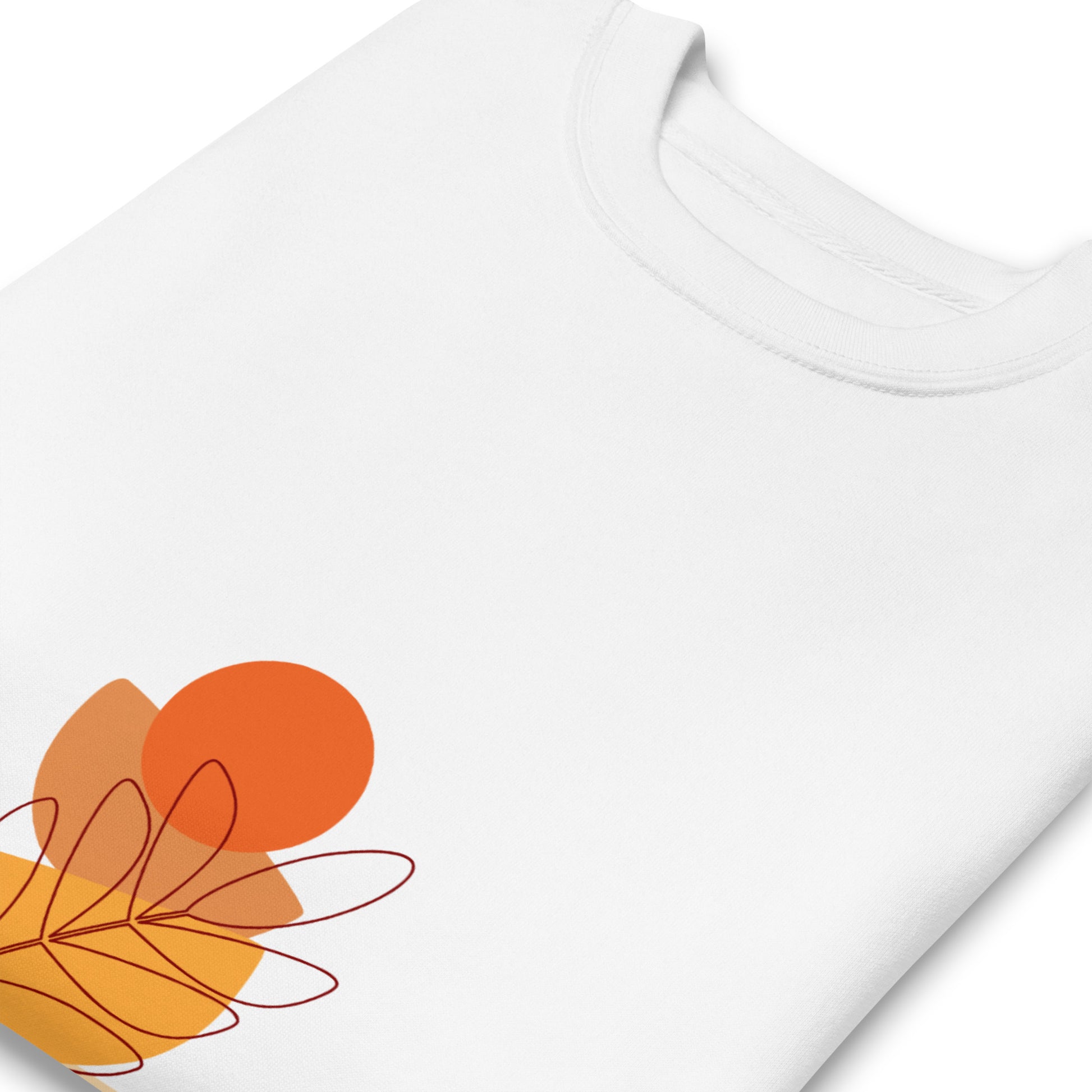 Orange Unisex Premium Sweatshirt