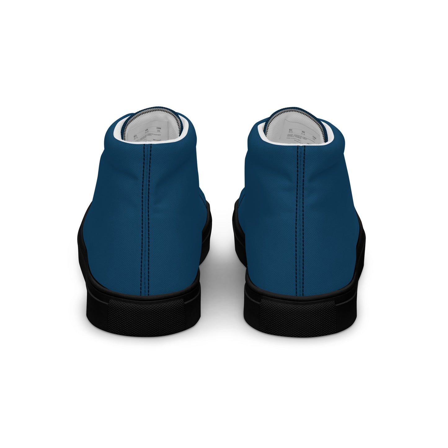 Teal Women’s high top canvas shoes