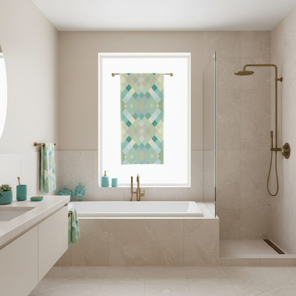 Happy Colors Beach Towel: Transform Your Bathroom into a Spa Sanctuary