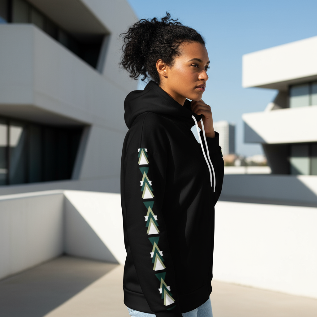 Discover unique hoodies and sweatshirts with exclusive geometric and abstract designs. Premium comfort meets bold style. Unisex cuts, original patterns you won't find anywhere else.