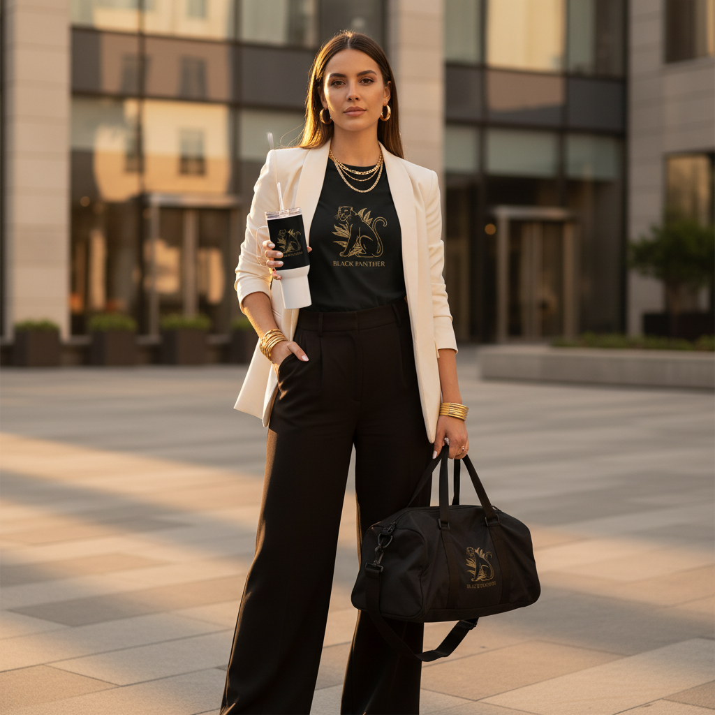 Black Panther Collection - Golden Strength Symbol