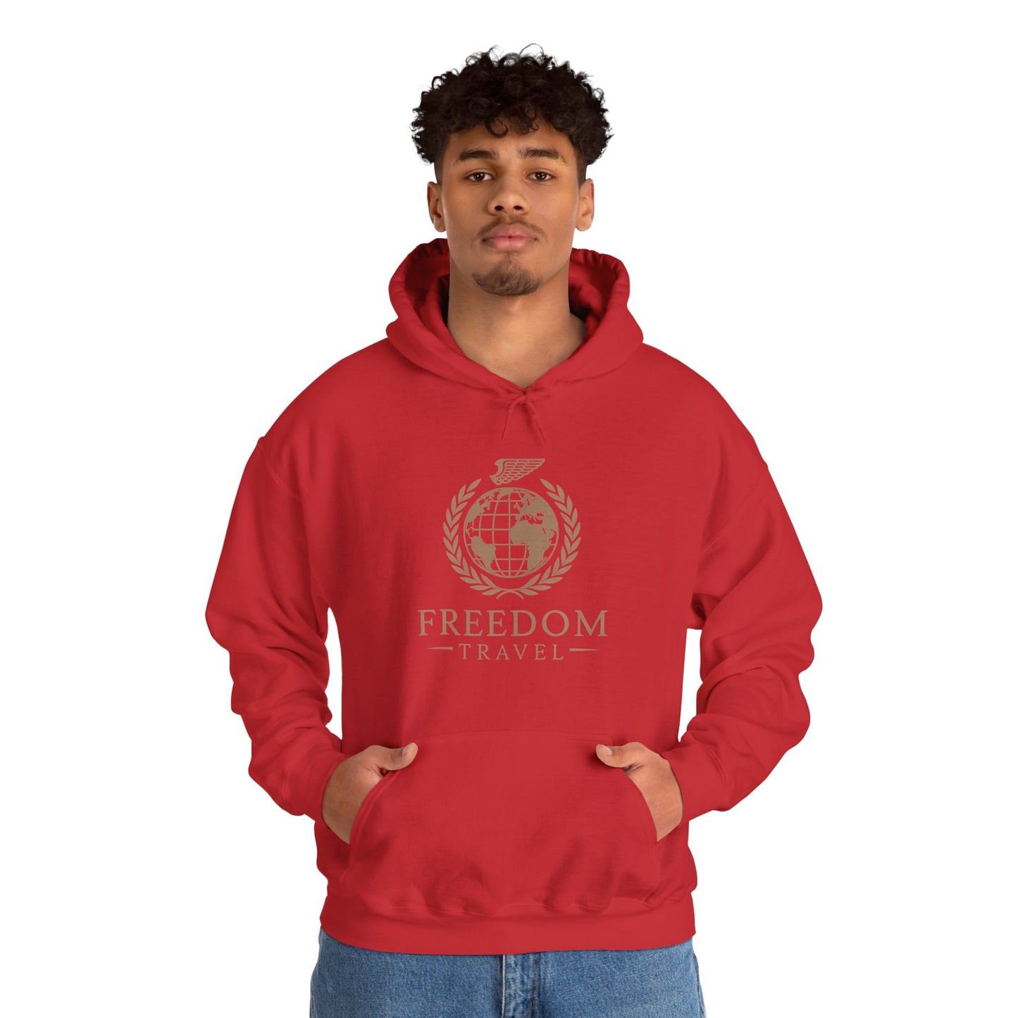 Freedom Travel Unisex Hooded Sweatshirt - Comfortable & Stylish Travel Hoodie