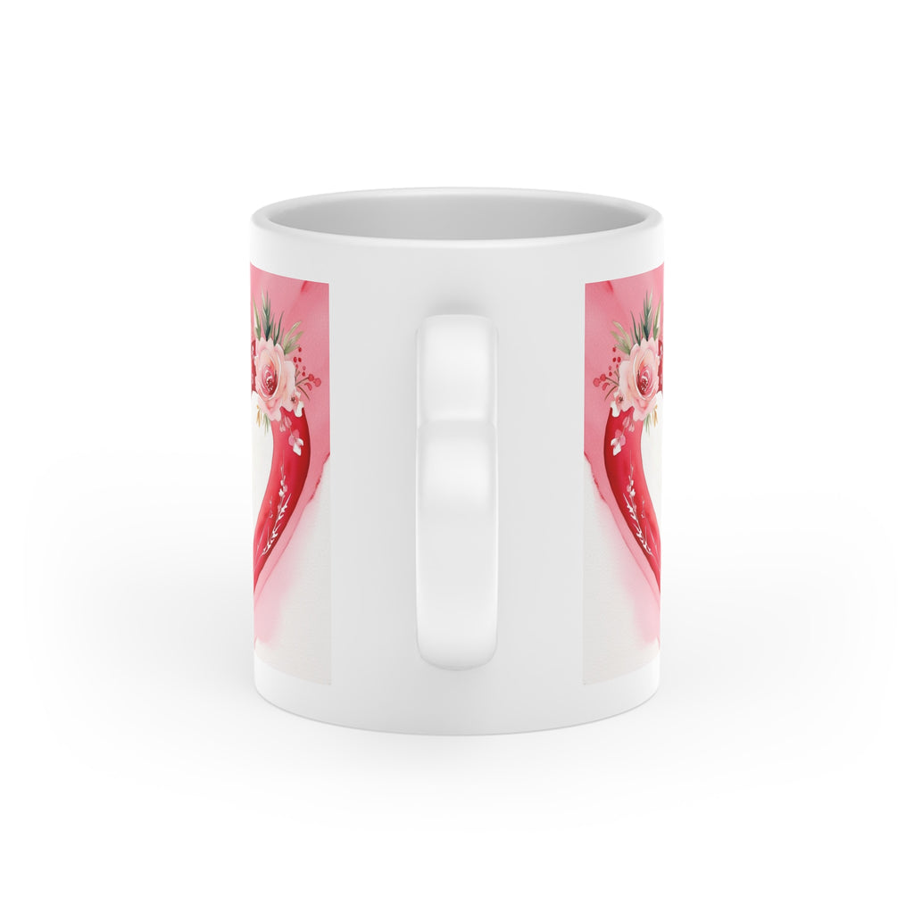 Heart-Shaped Mug - Valentine's Day Gift | Free Fashion Spirit