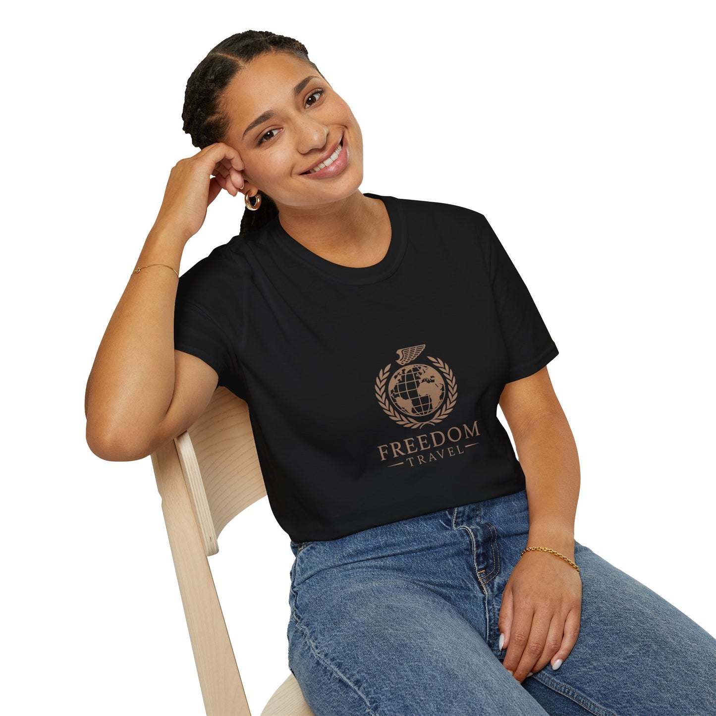 Freedom T-Shirt - Minimalist Unisex Tee | Free Fashion Spirit