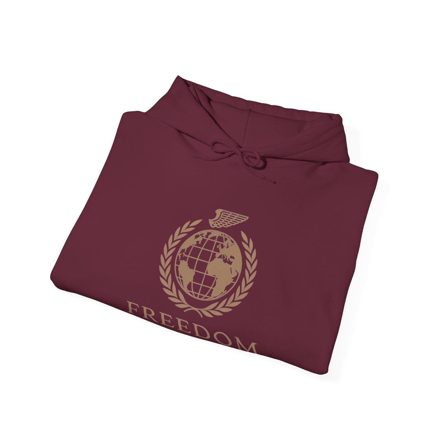 Freedom Travel Unisex Hooded Sweatshirt - Comfortable & Stylish Travel Hoodie