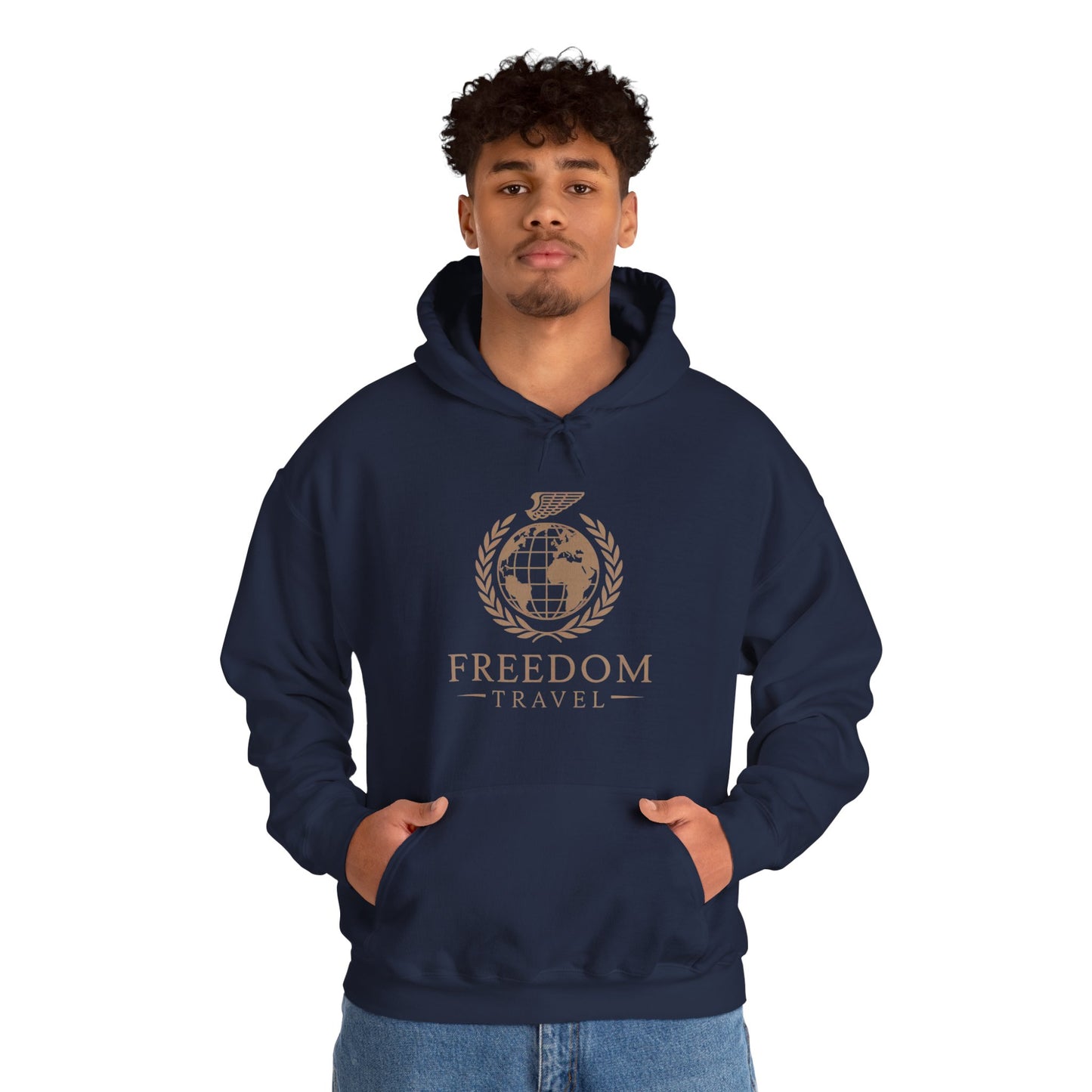 Freedom Travel Unisex Hooded Sweatshirt - Comfortable & Stylish Travel Hoodie