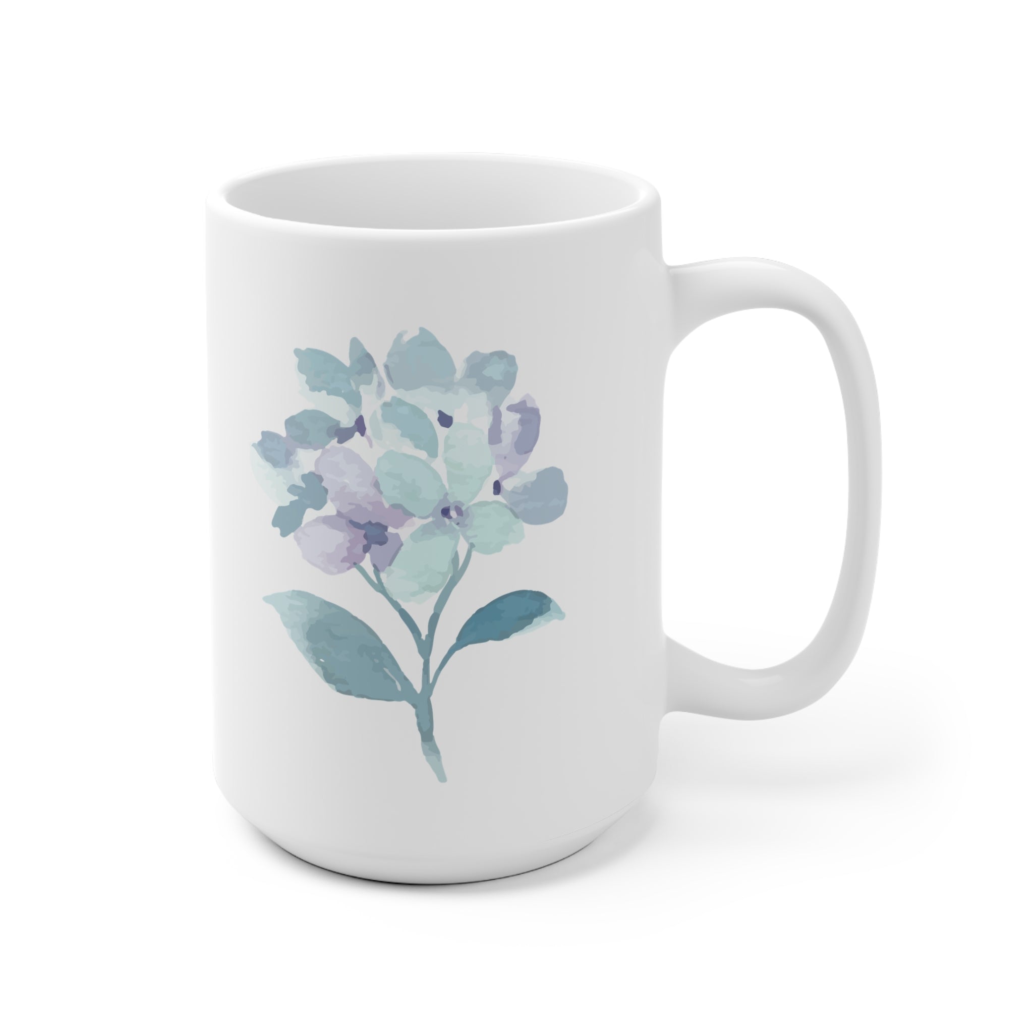 Floral Ceramic Mug - Coffee & Flower Lovers | Free Fashion Spirit
