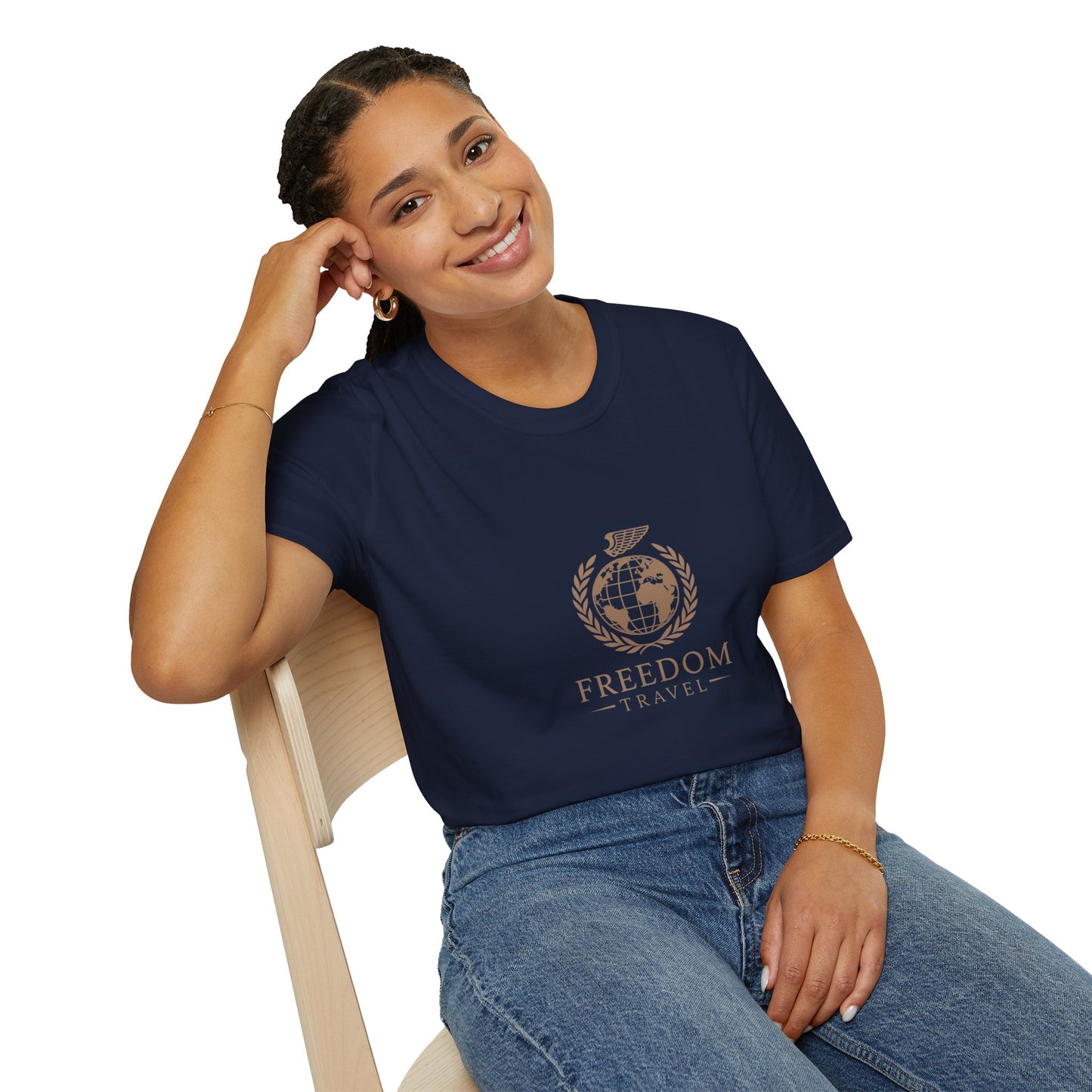 Freedom T-Shirt - Minimalist Unisex Tee | Free Fashion Spirit