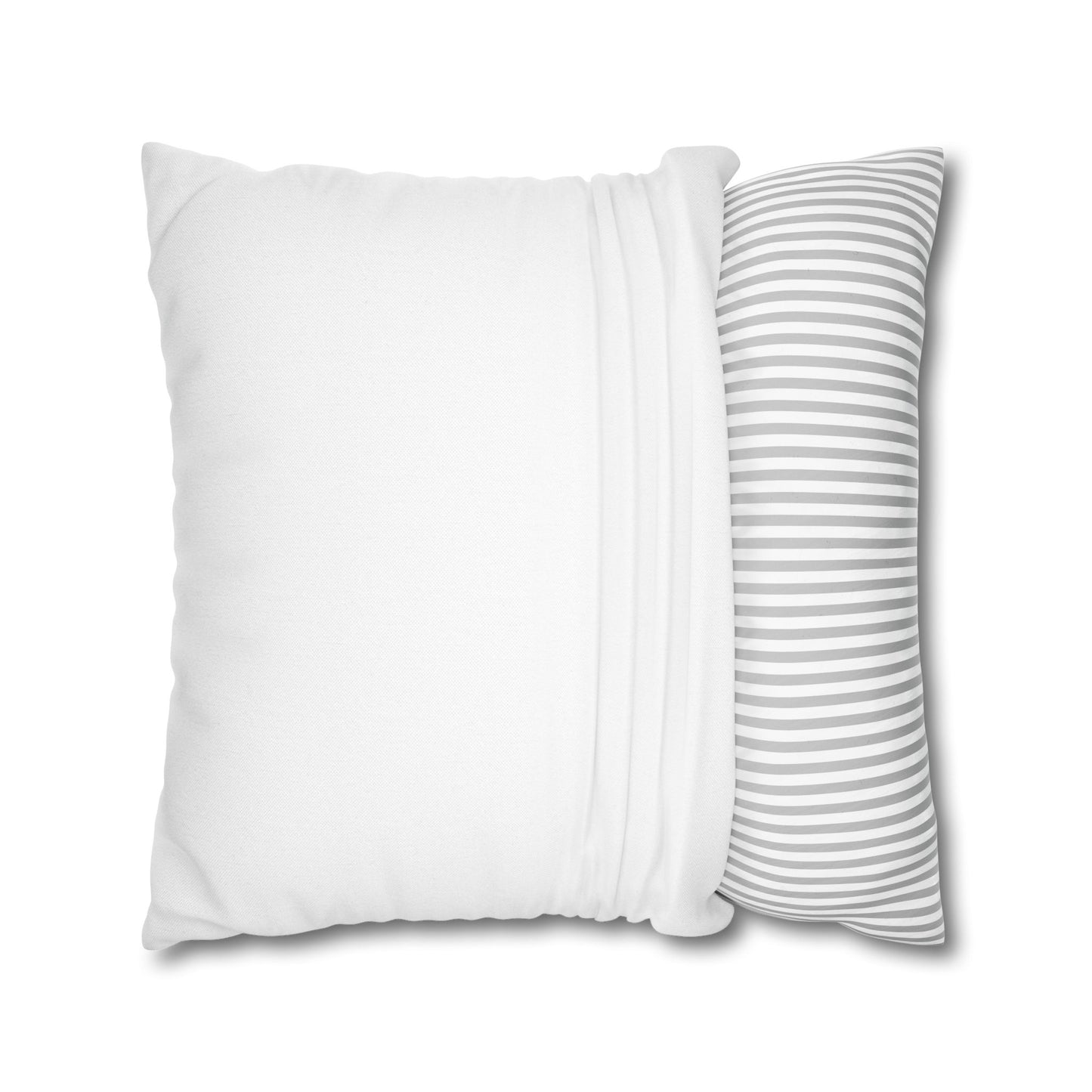 Spun Polyester Square Pillowcase