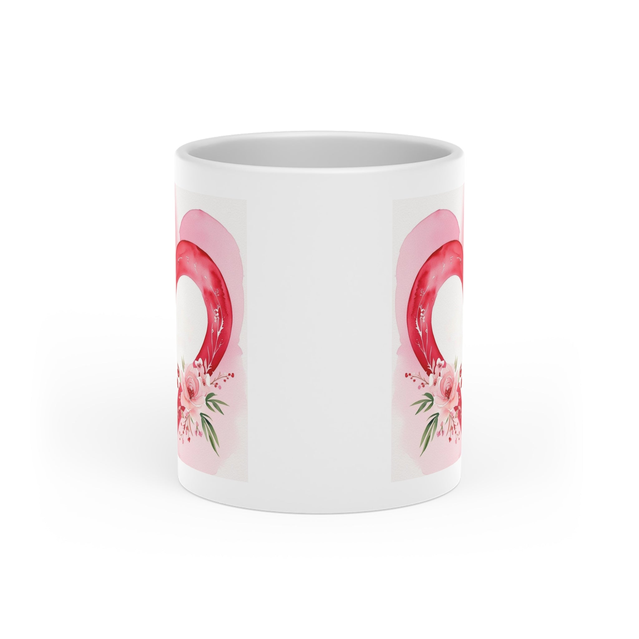 Heart-Shaped Mug - Valentine's Day Gift | Free Fashion Spirit