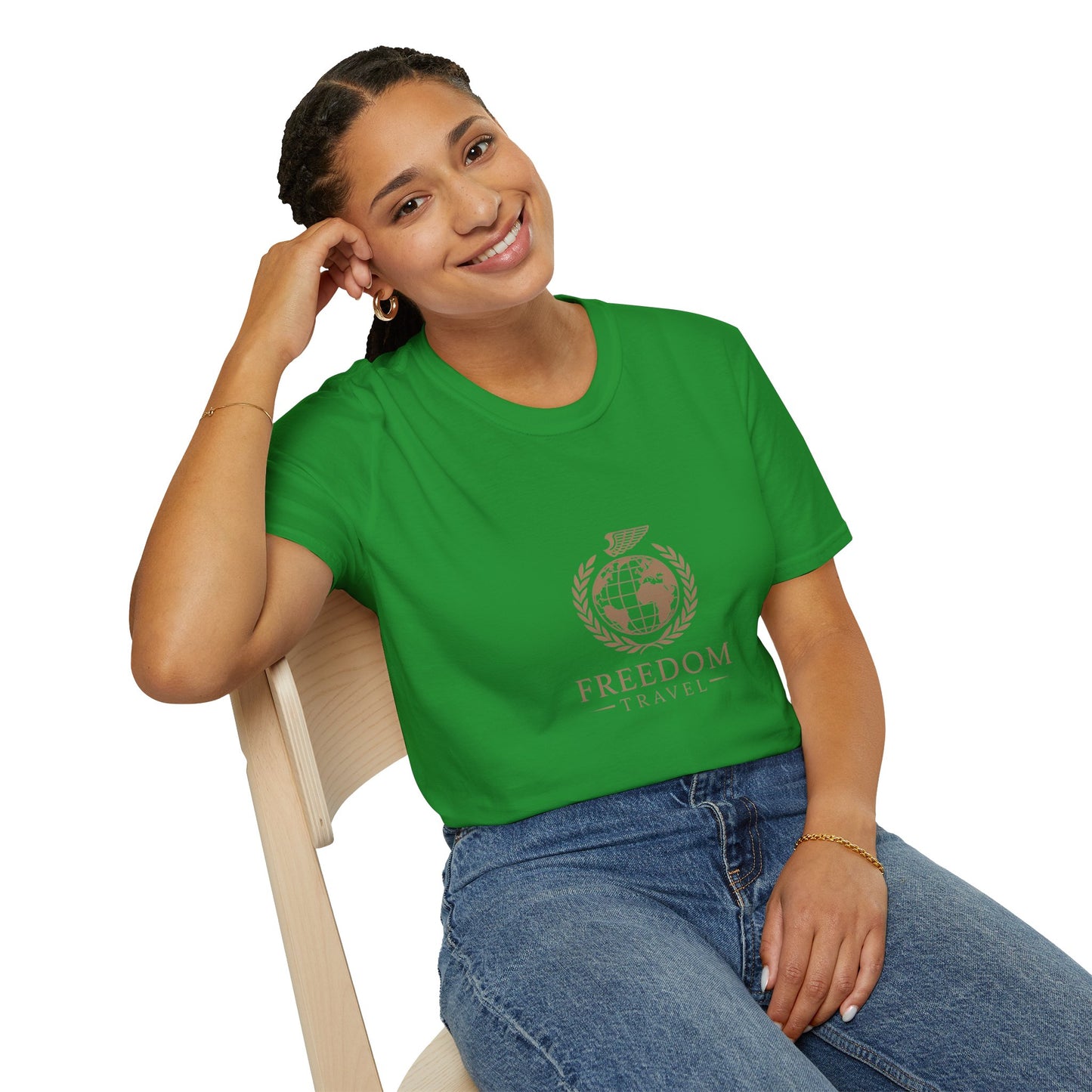 Freedom T-Shirt - Minimalist Unisex Tee | Free Fashion Spirit