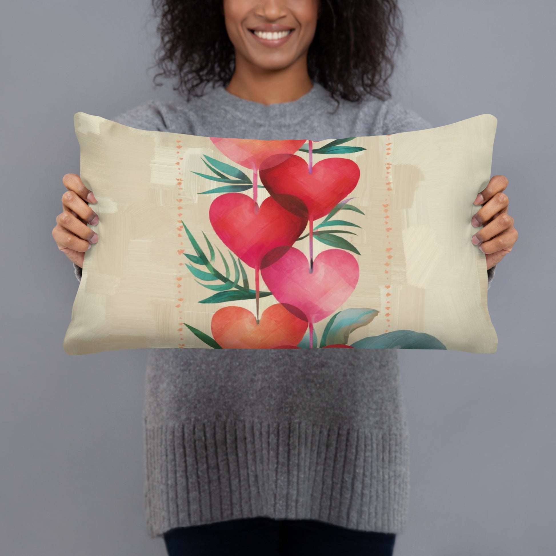 Hearts Pillow lifestyle