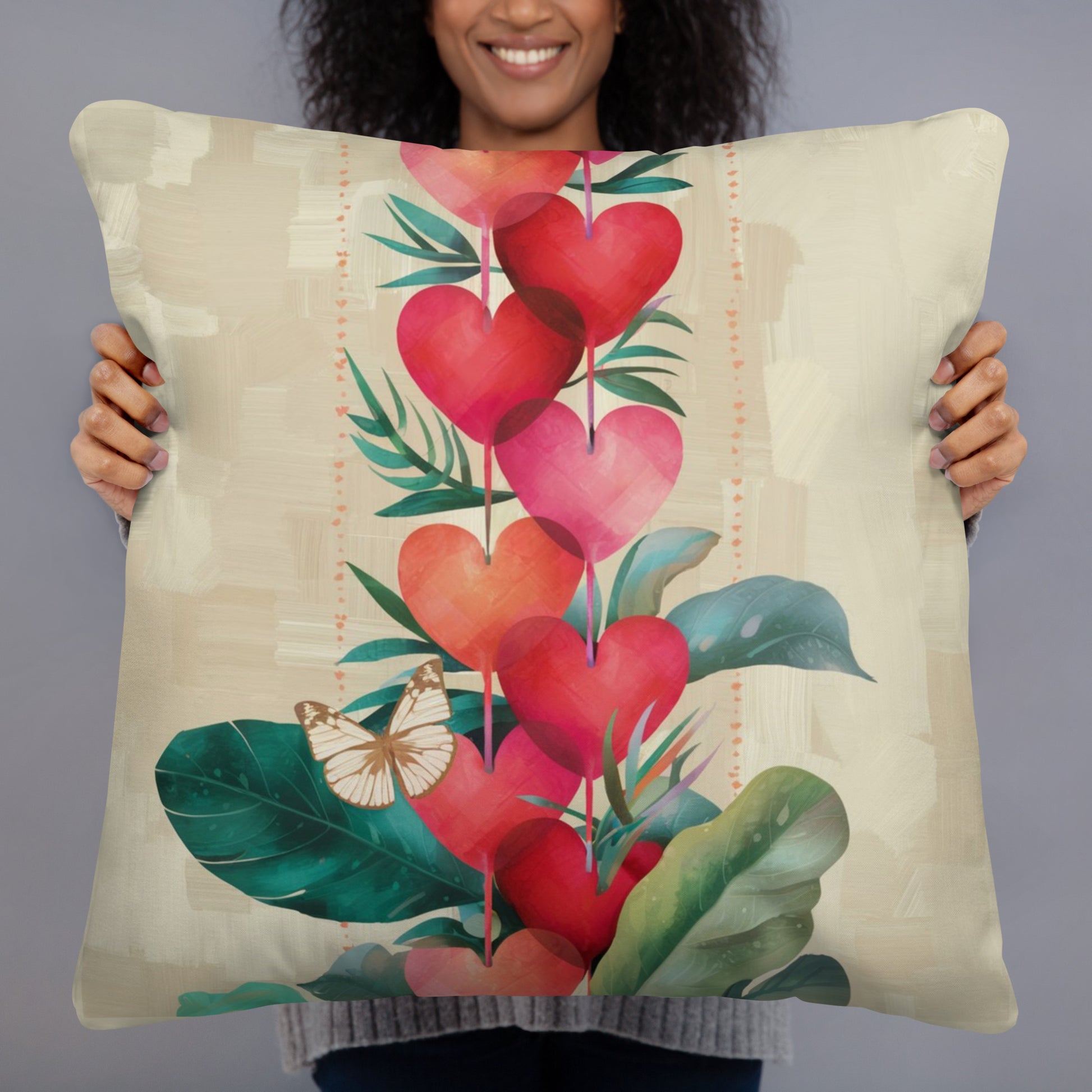 Hearts Pillow lifestyle
