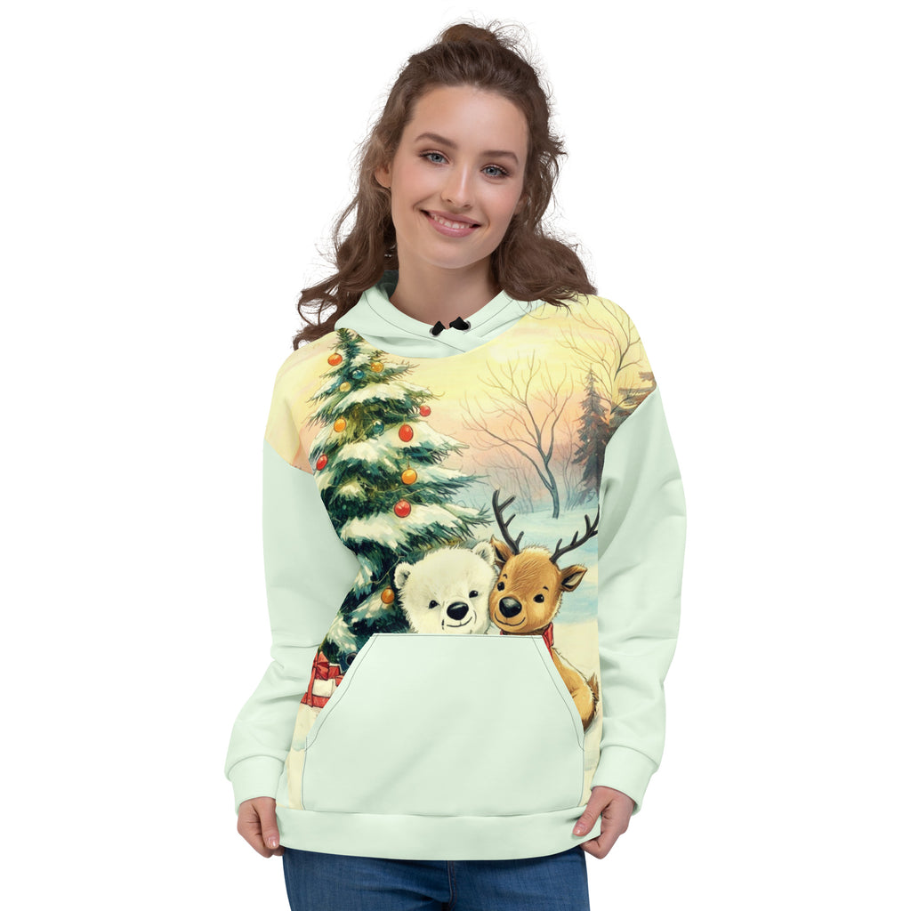 Christmas Hoodie Lifestyle - Festive Cozy Magic