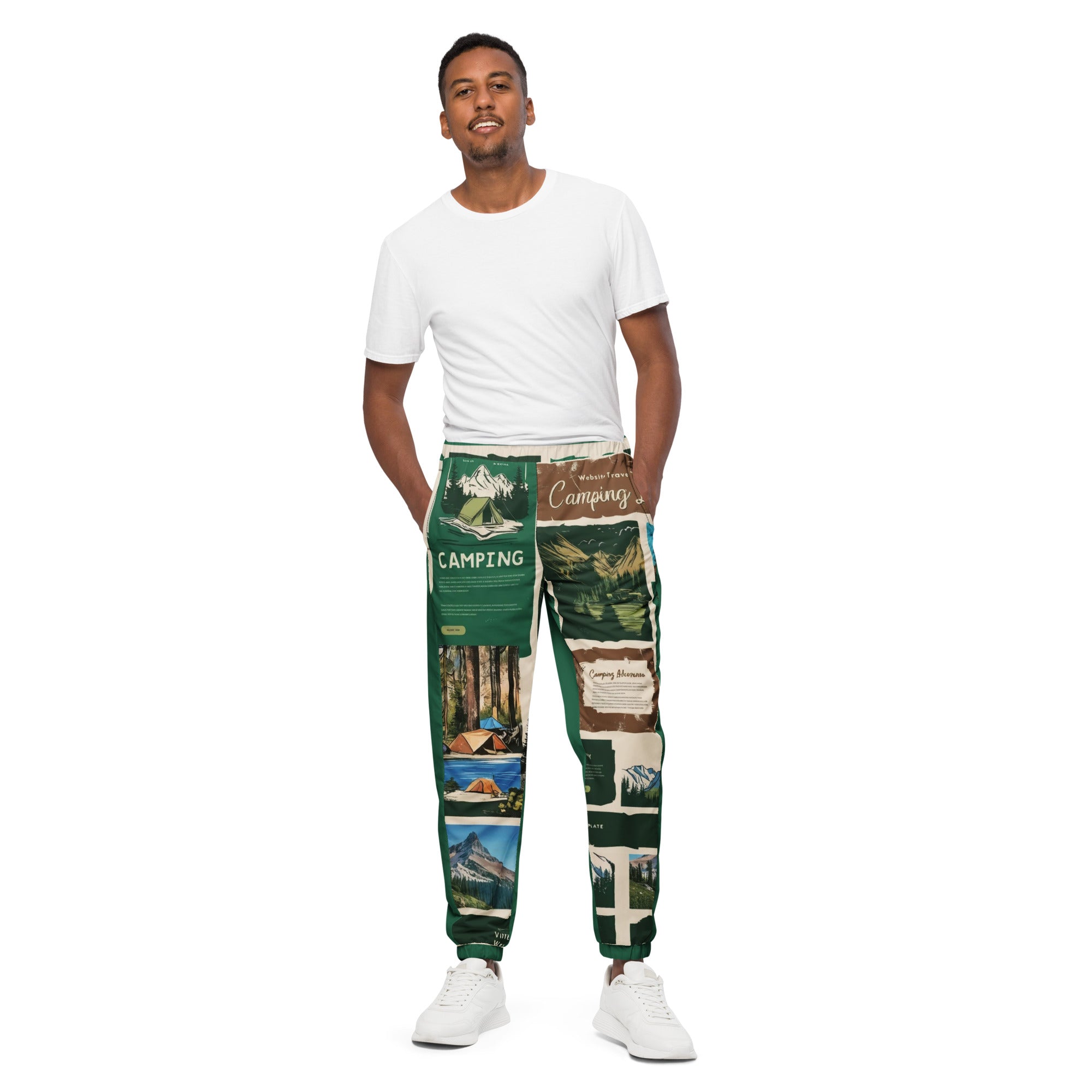 Camping Unisex Track Pants - Lightweight Water-Resistant Outdoor Wear