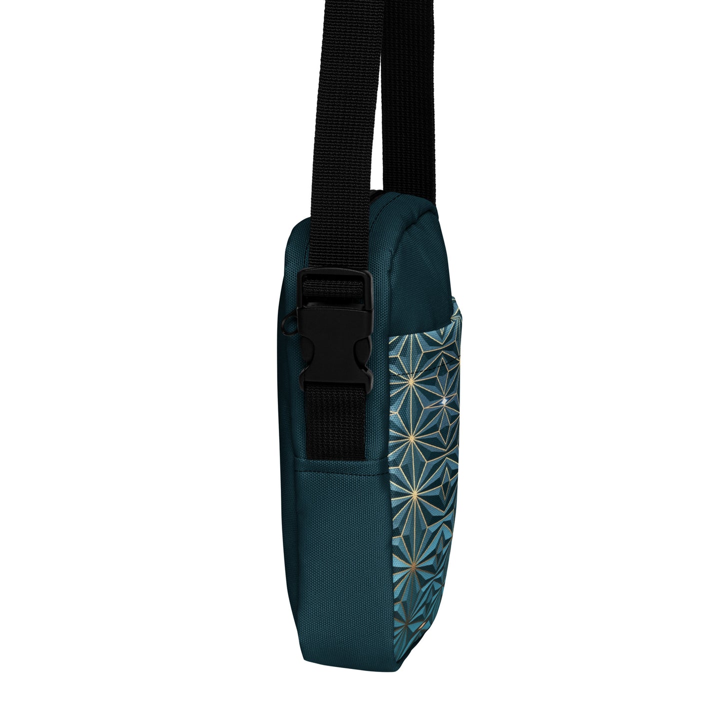 Utility crossbody bag Dark Geometry