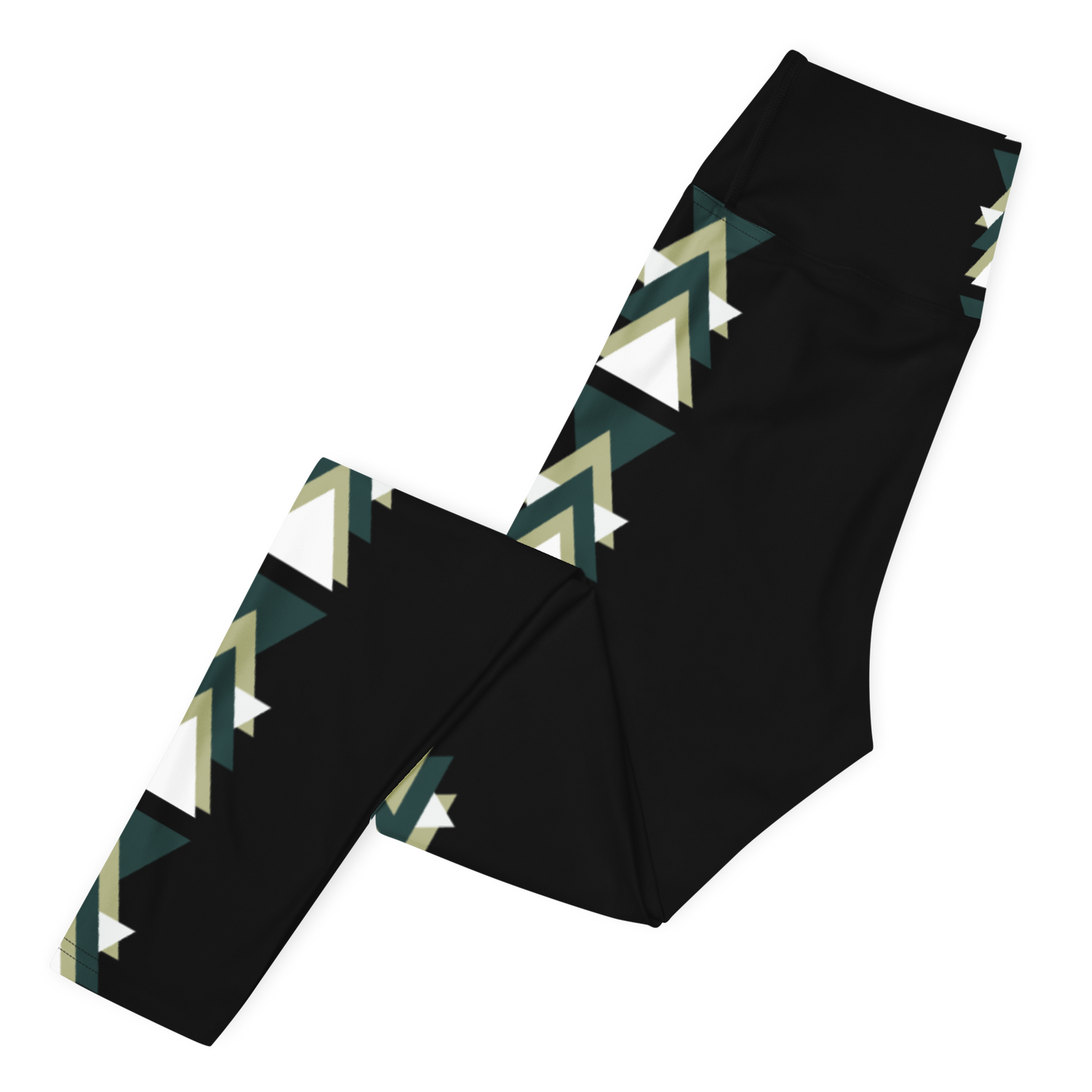 Trojúhelníkové jógové legíny - pohodlné a stylové