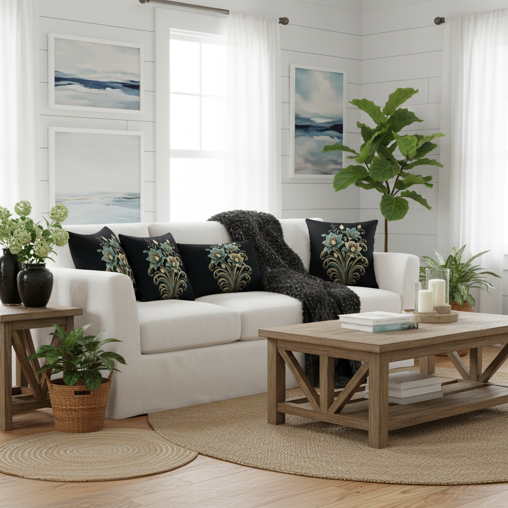Beautiful Coastal Living Room