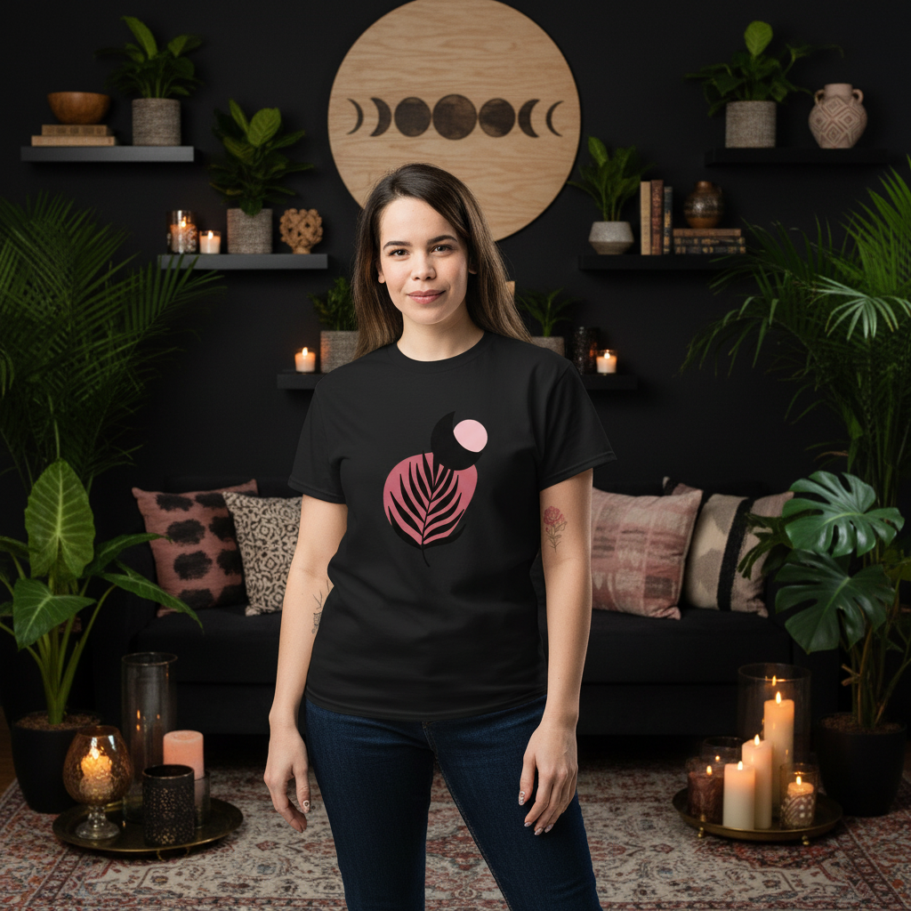 Black and Pink Design - Black