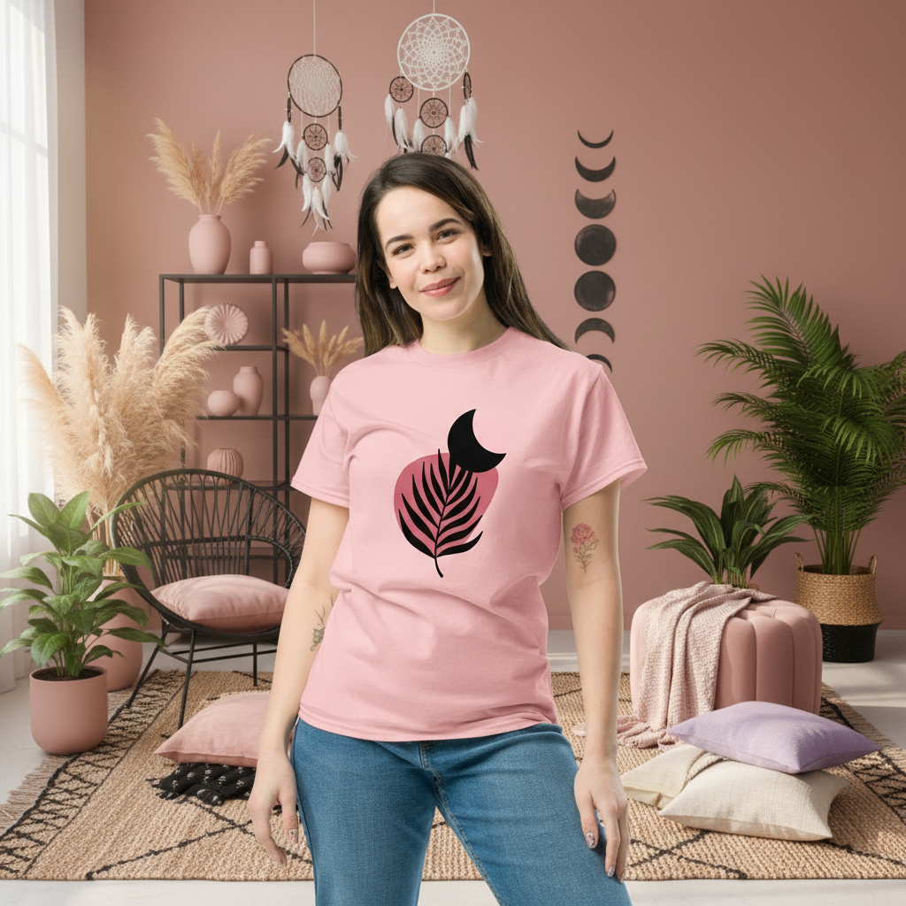 Black and Pink Design - Light Pink