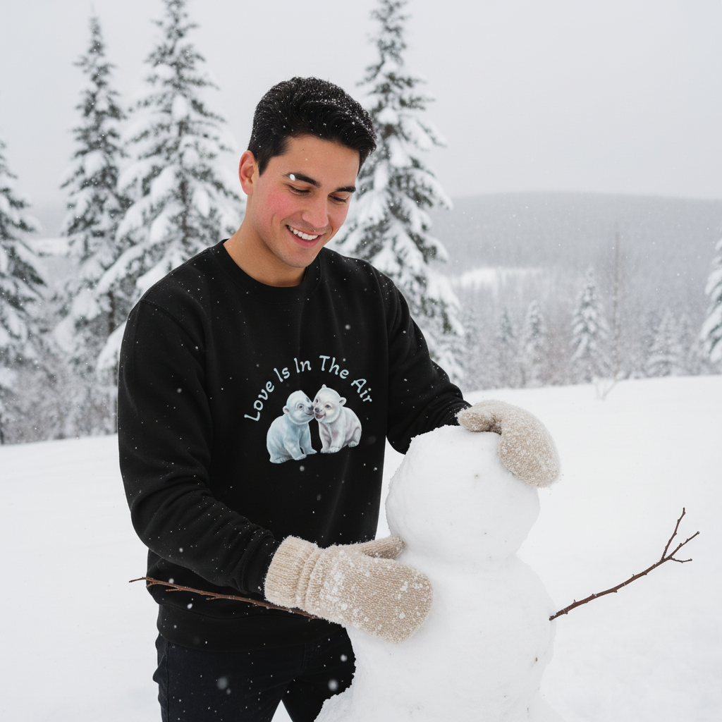 Black Polar Bears Sweatshirt