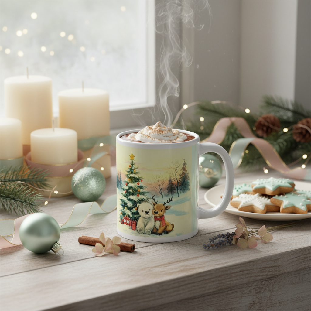 Christmas Mug Lifestyle - Warm Hygge Vibes