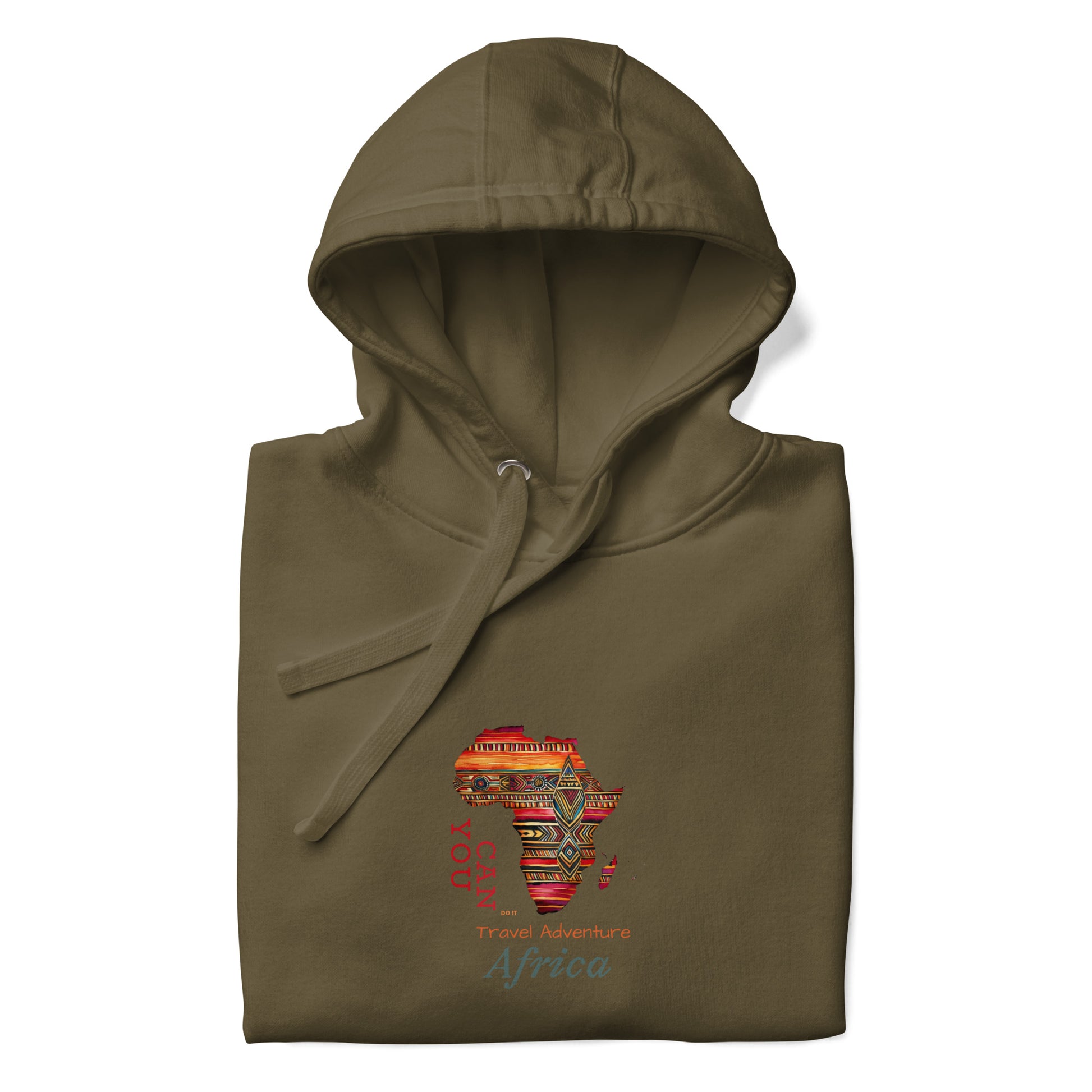 Africa Unisex Hoodie - African Design Hooded Sweatshirt
