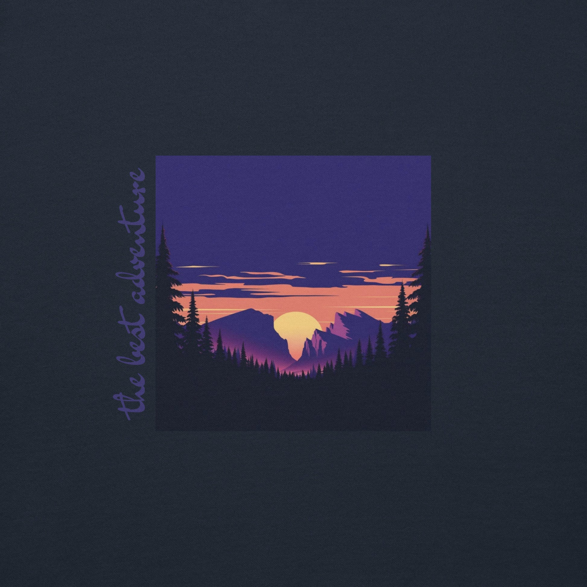 Night Landscape Unisex Hoodie - Premium Scenic Sweatshirt