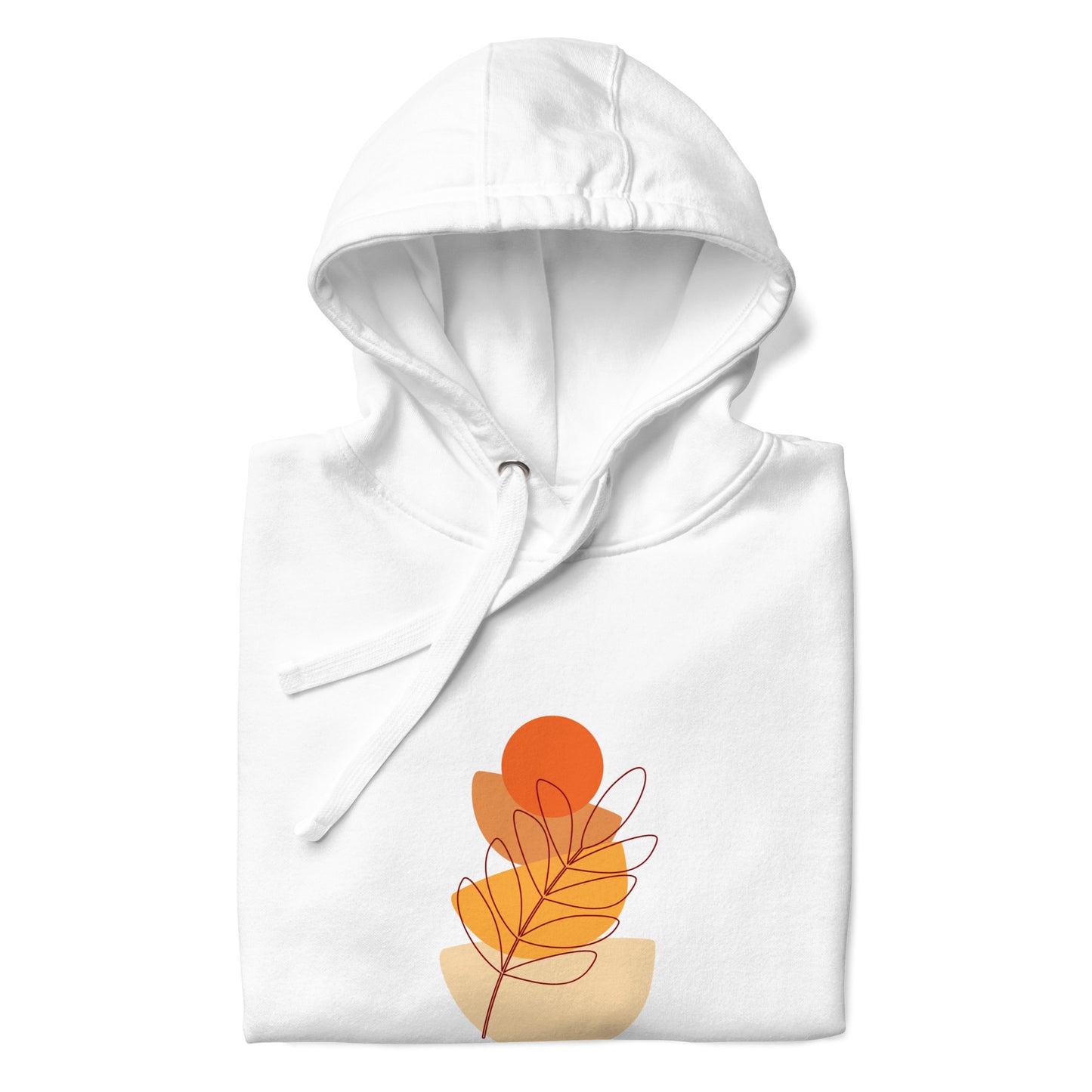 Orange Unisex Hoodie - Vibrant Comfortable Sweatshirt