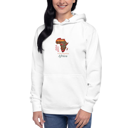 Africa Unisex Hoodie - African Design Hooded Sweatshirt
