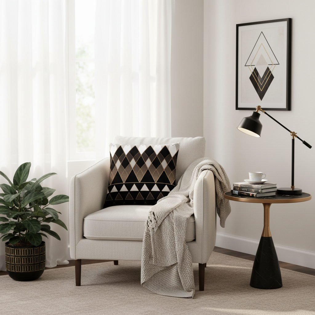 Elegant reading nook